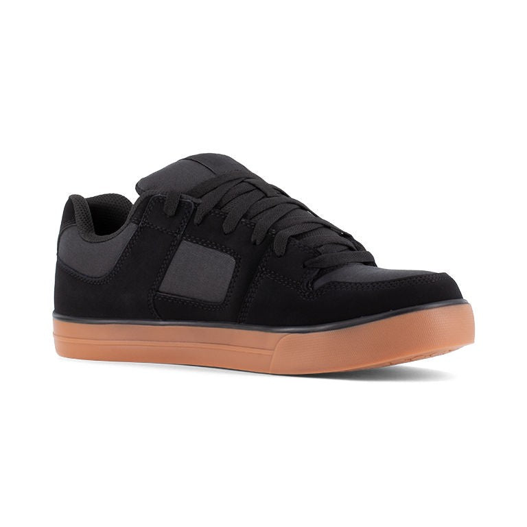 DC Men's DC60202 Black and Gum Pure Work Composite Toe Lifestyle - Black/Gum - view 07