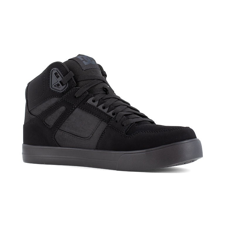 DC Men's DC60206 Black and Dark Gray Pure Work Composite Toe Lifestyle - Black/Dark Gray - view 07