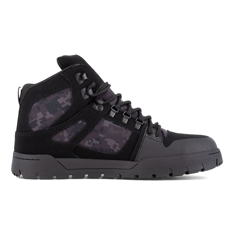 DC Men's DC60603 Black Camo Pure Work Composite Toe Lifestyle - Black Camo - view 06