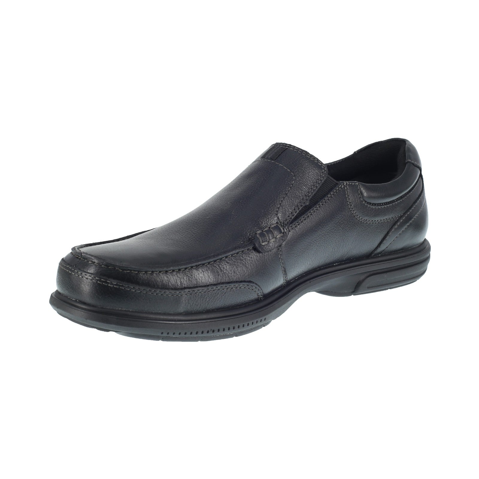 Florsheim Men's FE2020 Black Loedin Steel Toe Casual - Black - view 03