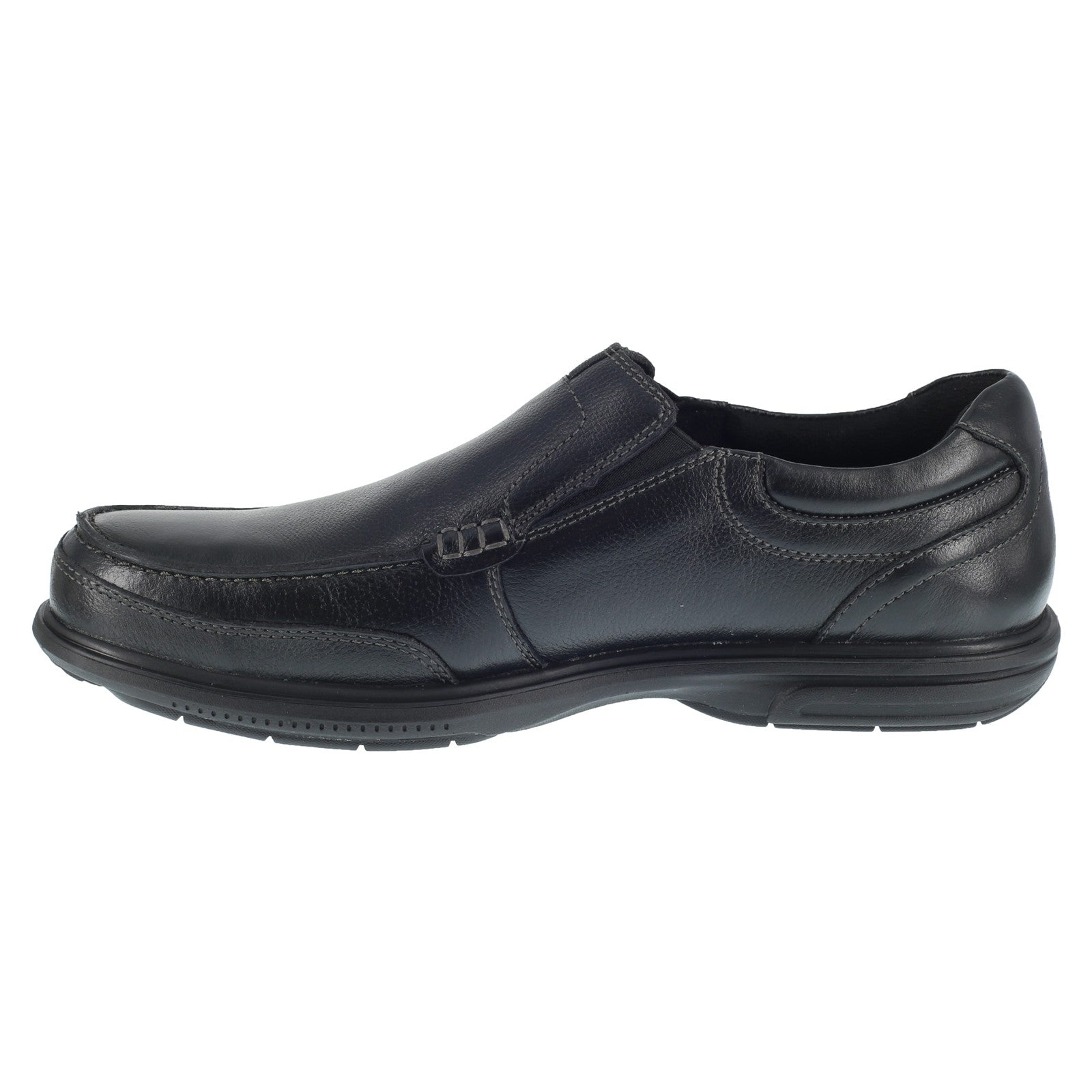 Florsheim Men's FE2020 Black Loedin Steel Toe Casual - Black - view 04