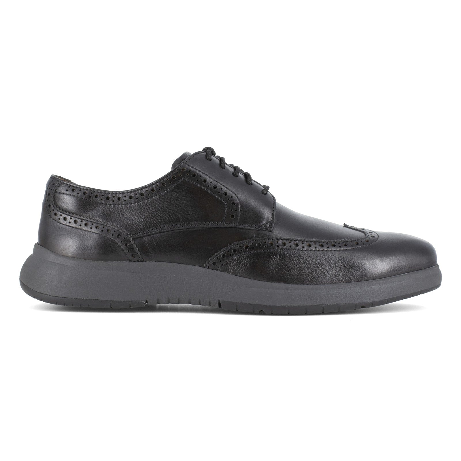 Florsheim Men's Flair Safety Toe Wingtip Work Oxford Industrial Shoe - Black - view 01