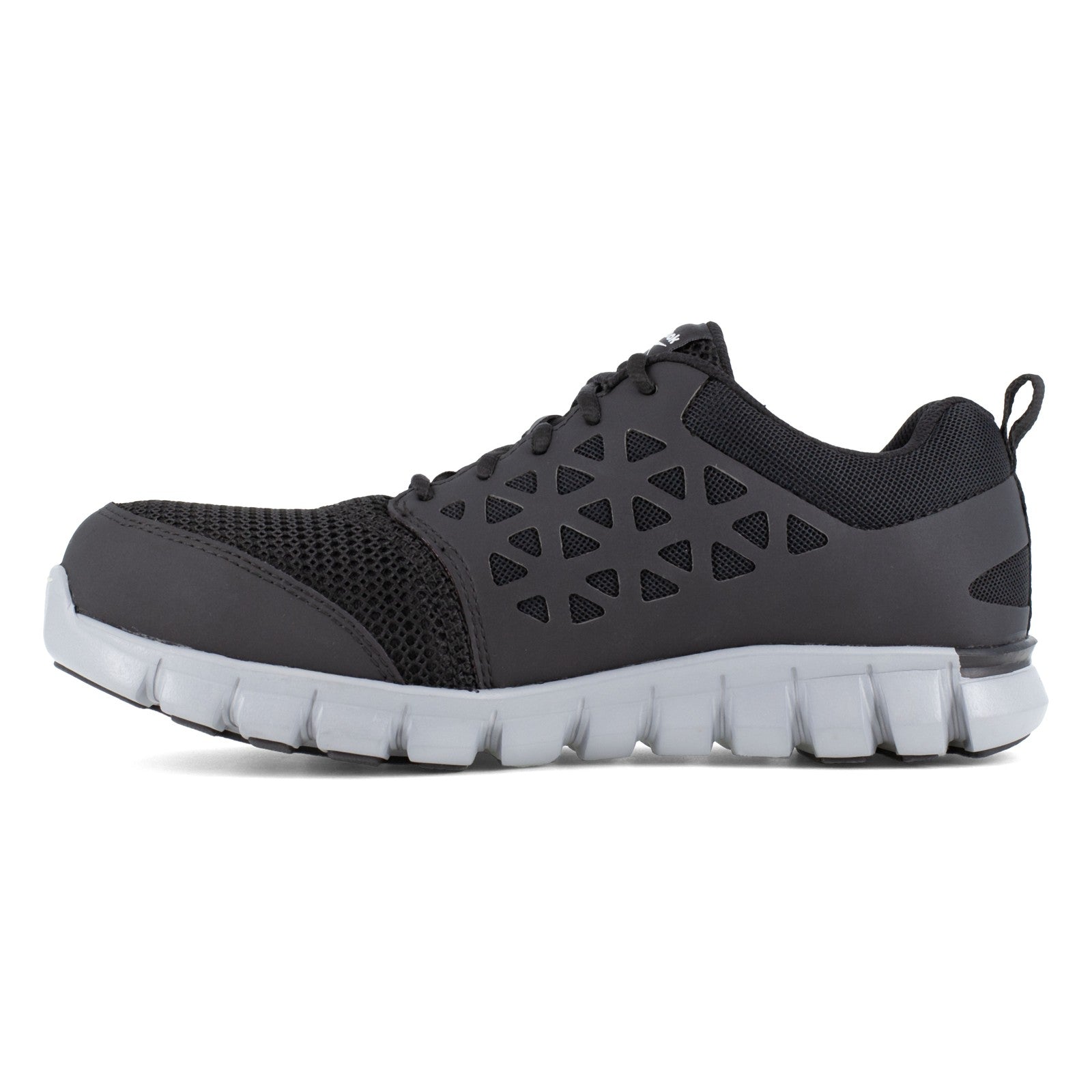 Reebok Men's IB4041 Black Sublite Cushion Work Composite Toe Athletic - Black - view 04