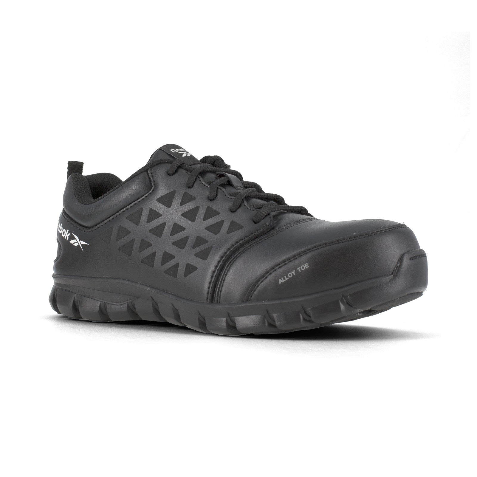 Reebok Women's RB047 Black Sublite Cushion Work Alloy Toe Athletic - Black - view 02