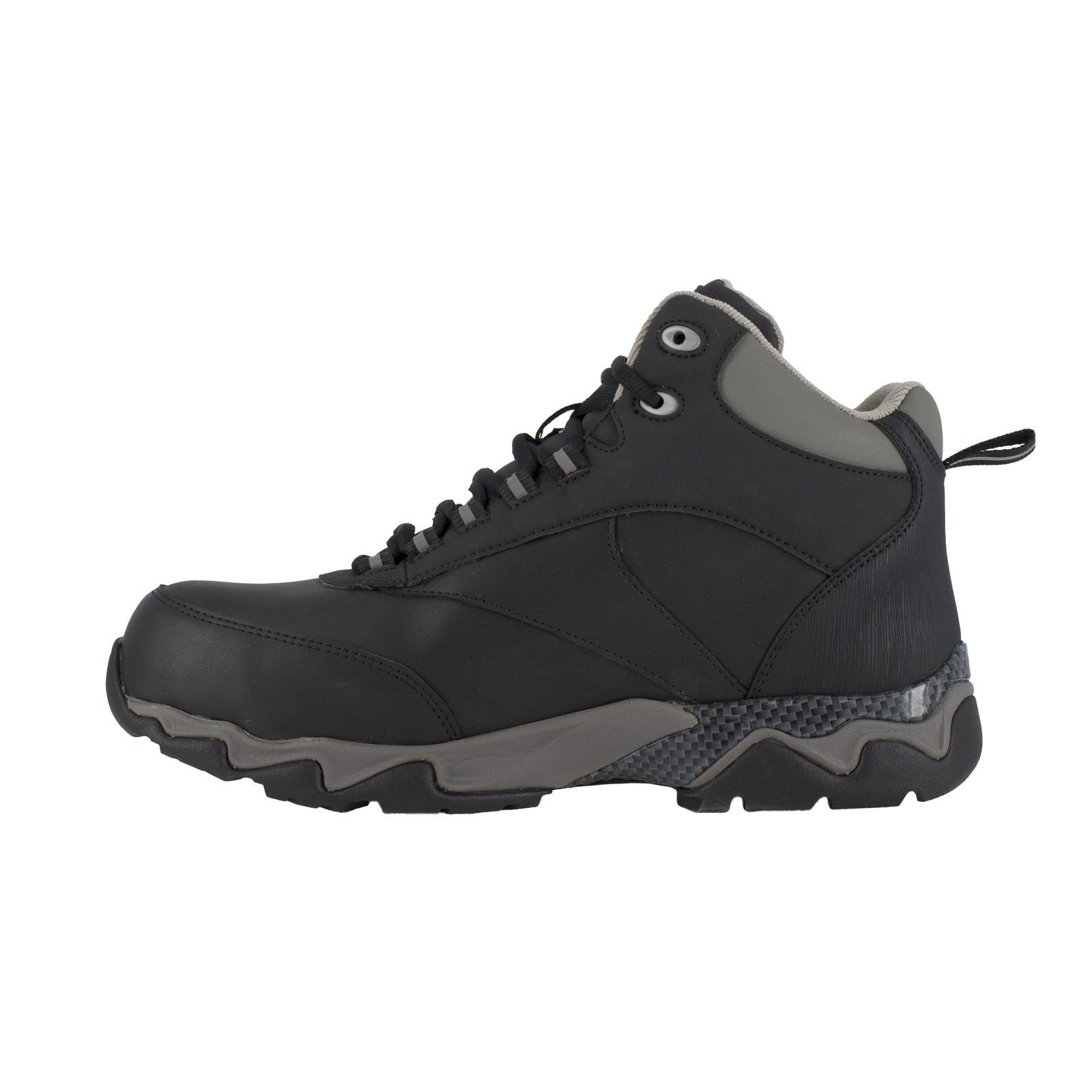 Reebok Women's RB167 Black with Grey Trim Beamer Composite Toe Mid-Cut - Black - view 04