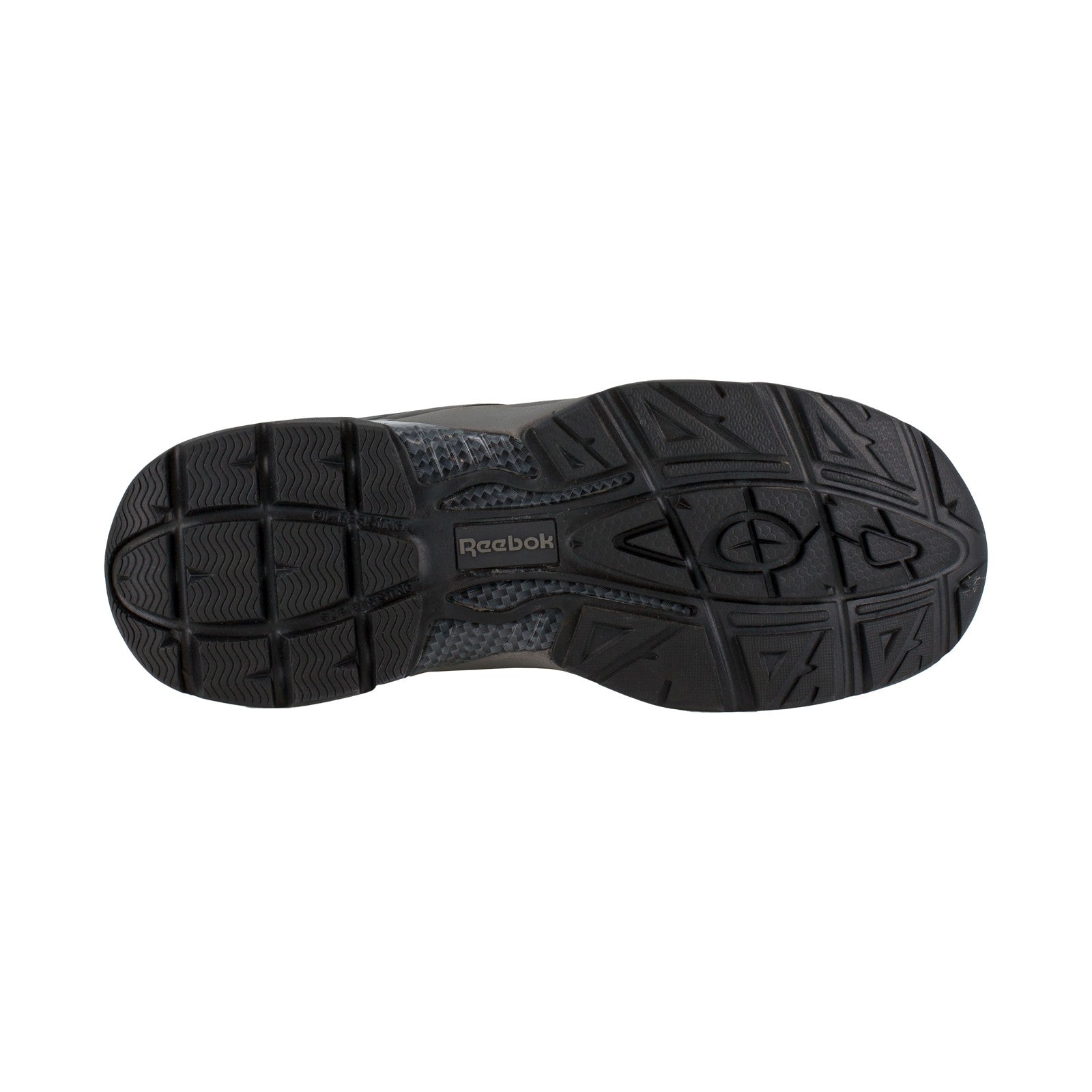Reebok Women's RB167 Black with Grey Trim Beamer Composite Toe Mid-Cut - Black - view 05