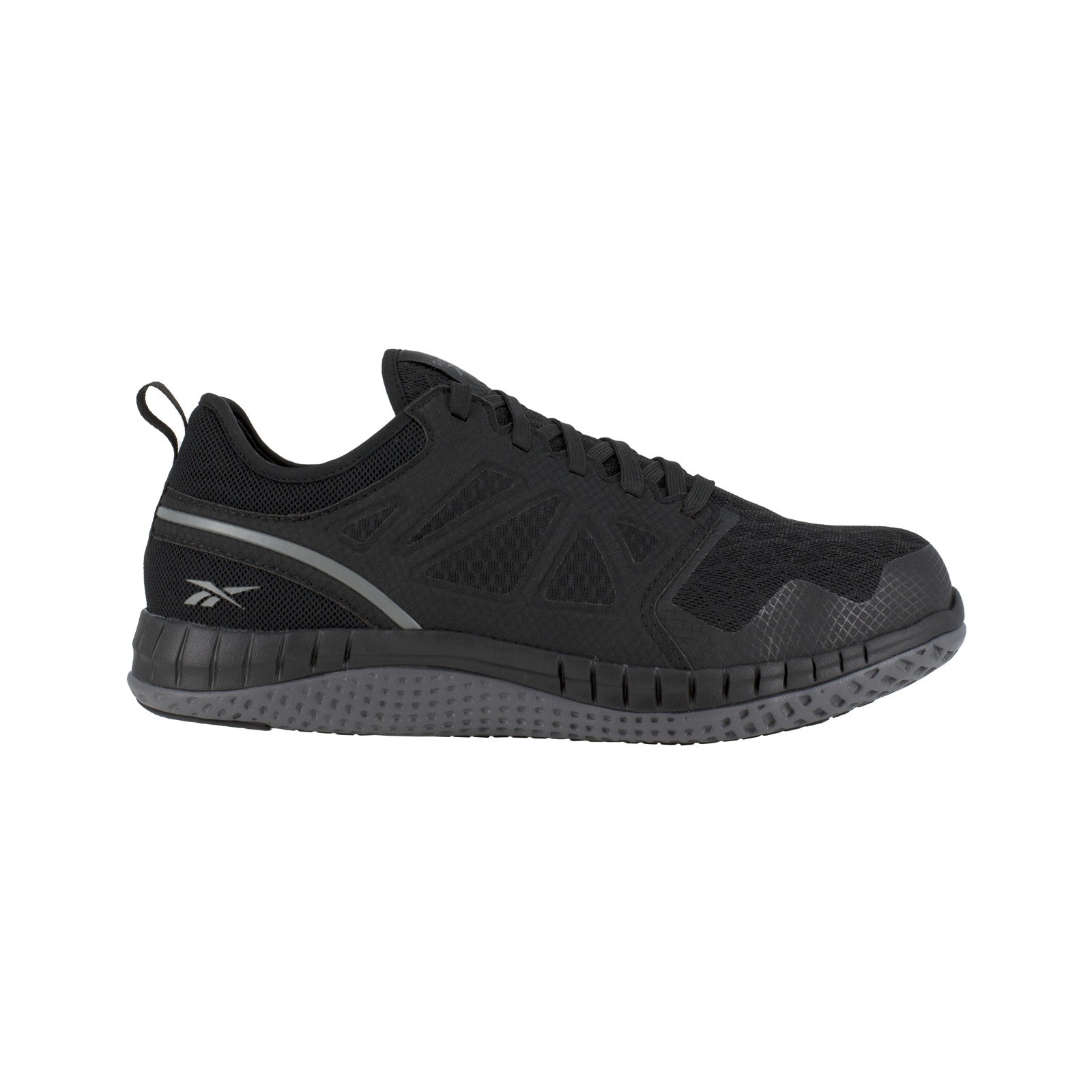 Reebok Women's RB251 Black and Dark Grey ZPrint Work Steel Toe Athletic - Black and Dark Grey - view 01