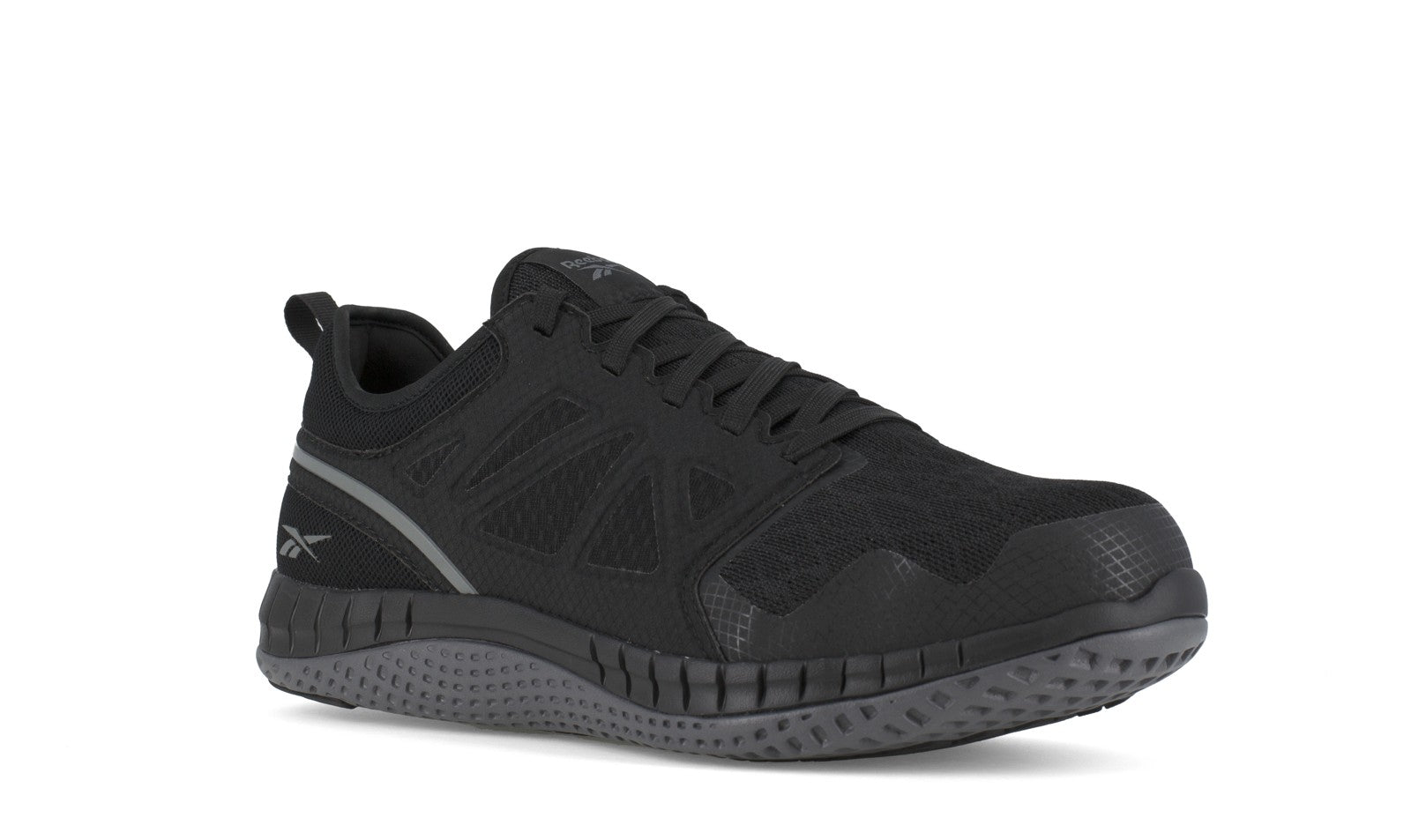 Reebok Women's RB251 Black and Dark Grey ZPrint Work Steel Toe Athletic - Black and Dark Grey - view 02
