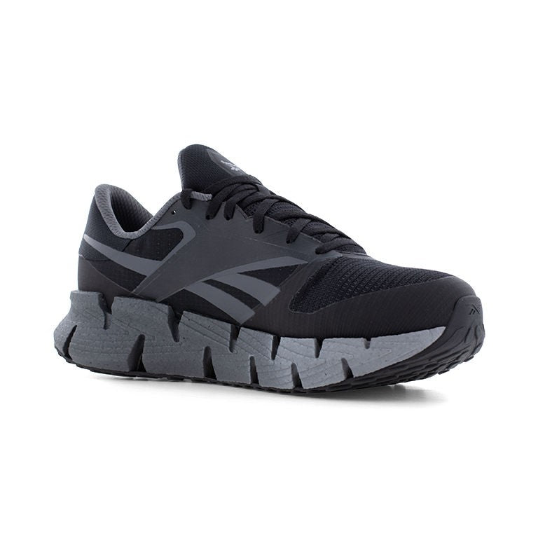 Reebok Men's RB3031 Black and Gray FloatZig Work Composite Toe Athletic - Black - view 07