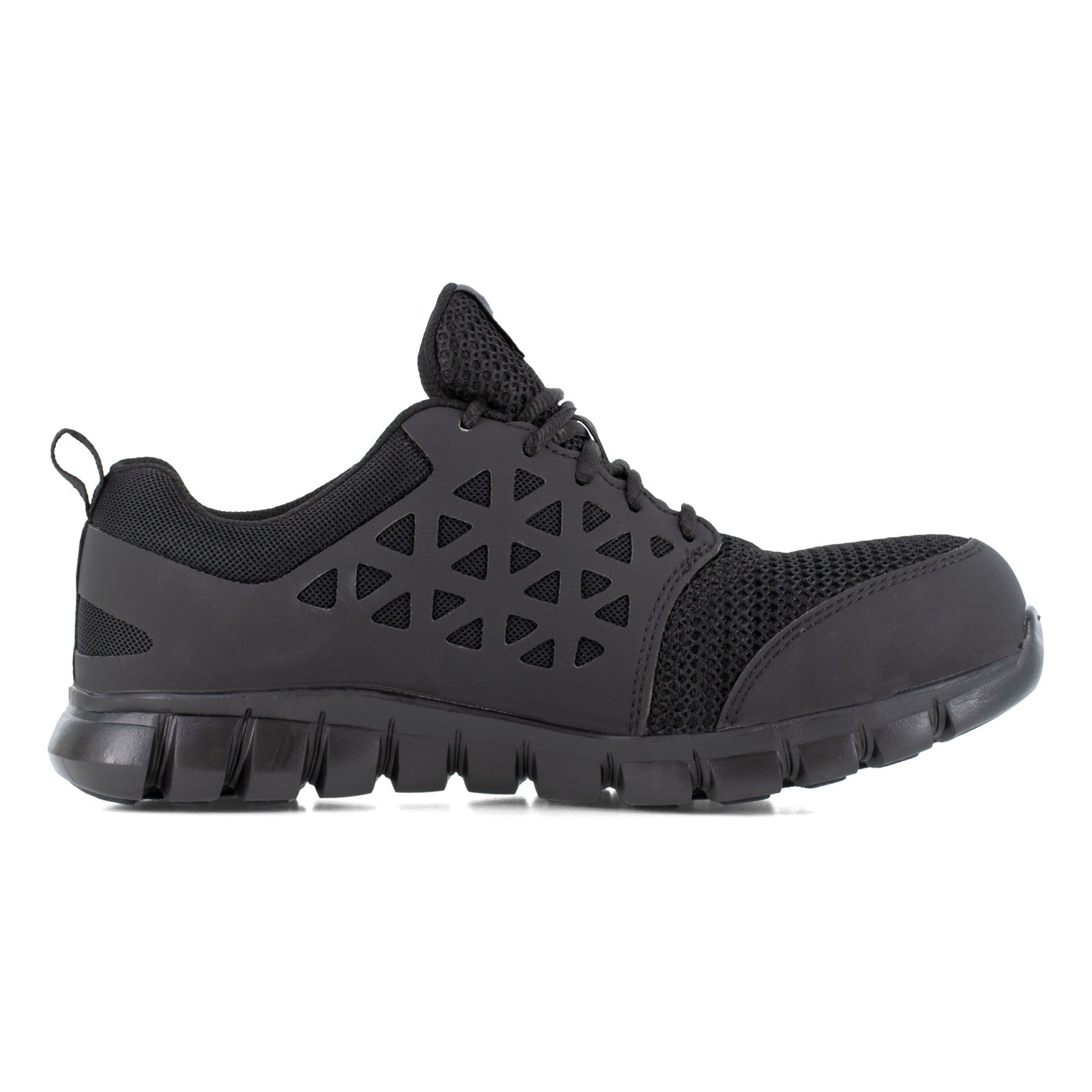 Reebok Men's RB4039 Black Sublite Cushion Work Composite Toe Athletic - Black - view 06