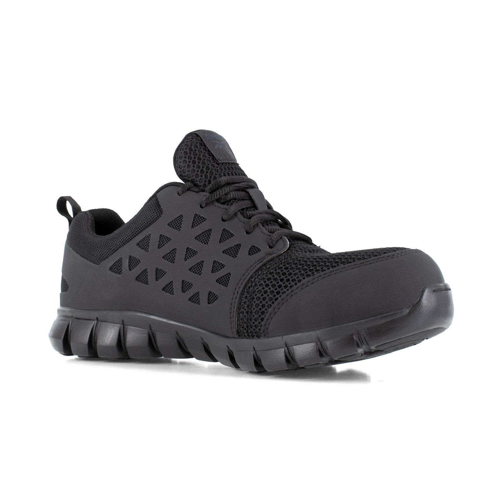 Reebok Men's RB4039 Black Sublite Cushion Work Composite Toe Athletic - Black - view 07