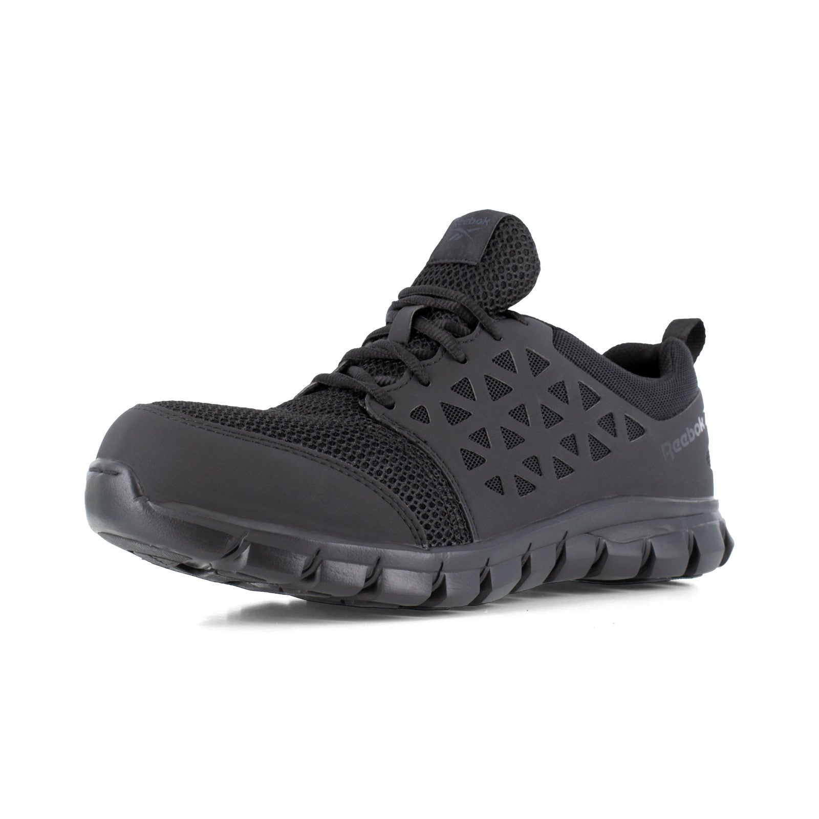 Reebok Men's RB4039 Black Sublite Cushion Work Composite Toe Athletic - Black - view 08