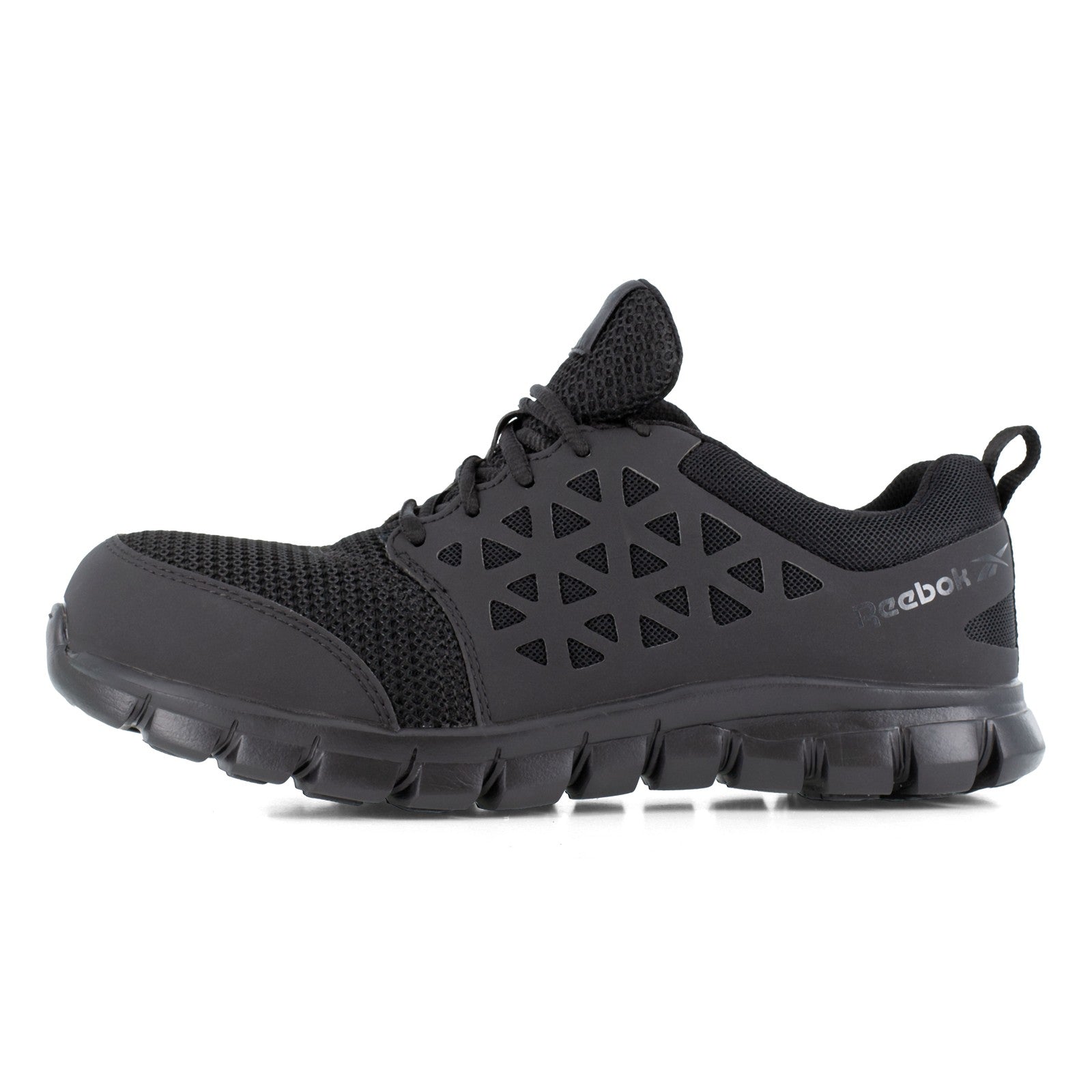 Reebok Men's RB4039 Black Sublite Cushion Work Composite Toe Athletic - Black - view 09