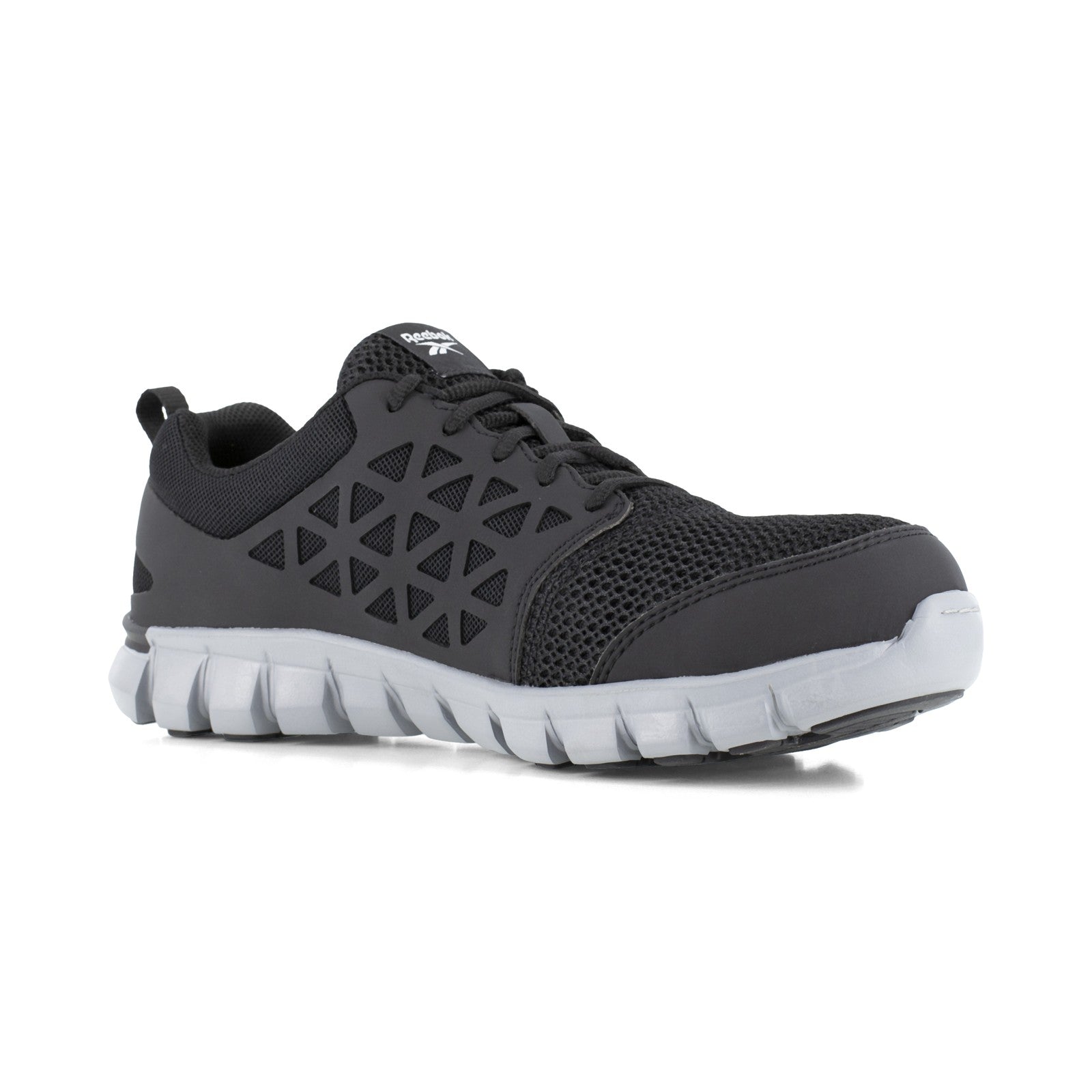 Reebok Work Men's Sublite Cushion Alloy Toe Comfort Athletic Work Shoe - Black - view 07