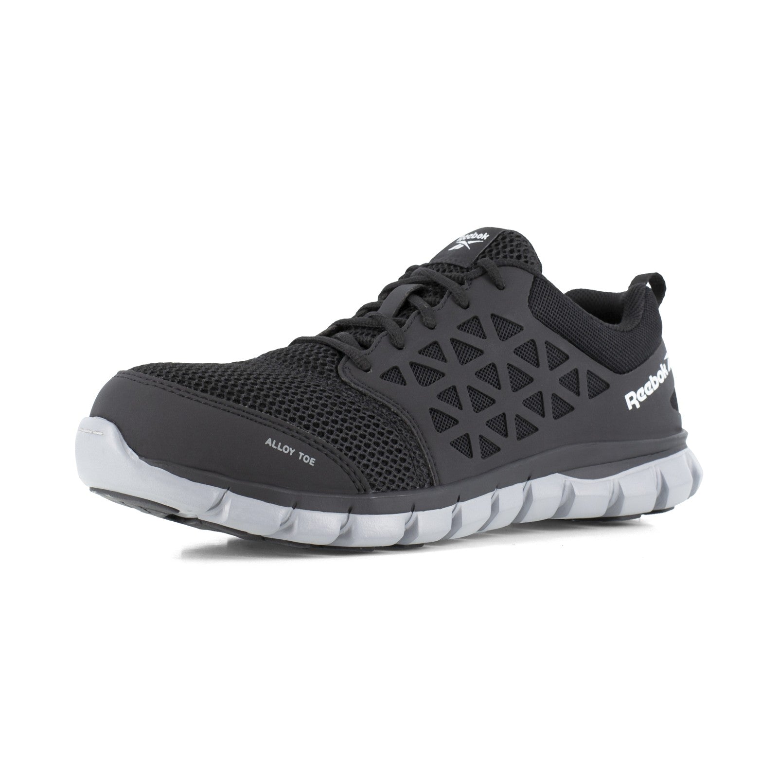 Reebok Work Men's Sublite Cushion Alloy Toe Comfort Athletic Work Shoe - Black - view 08