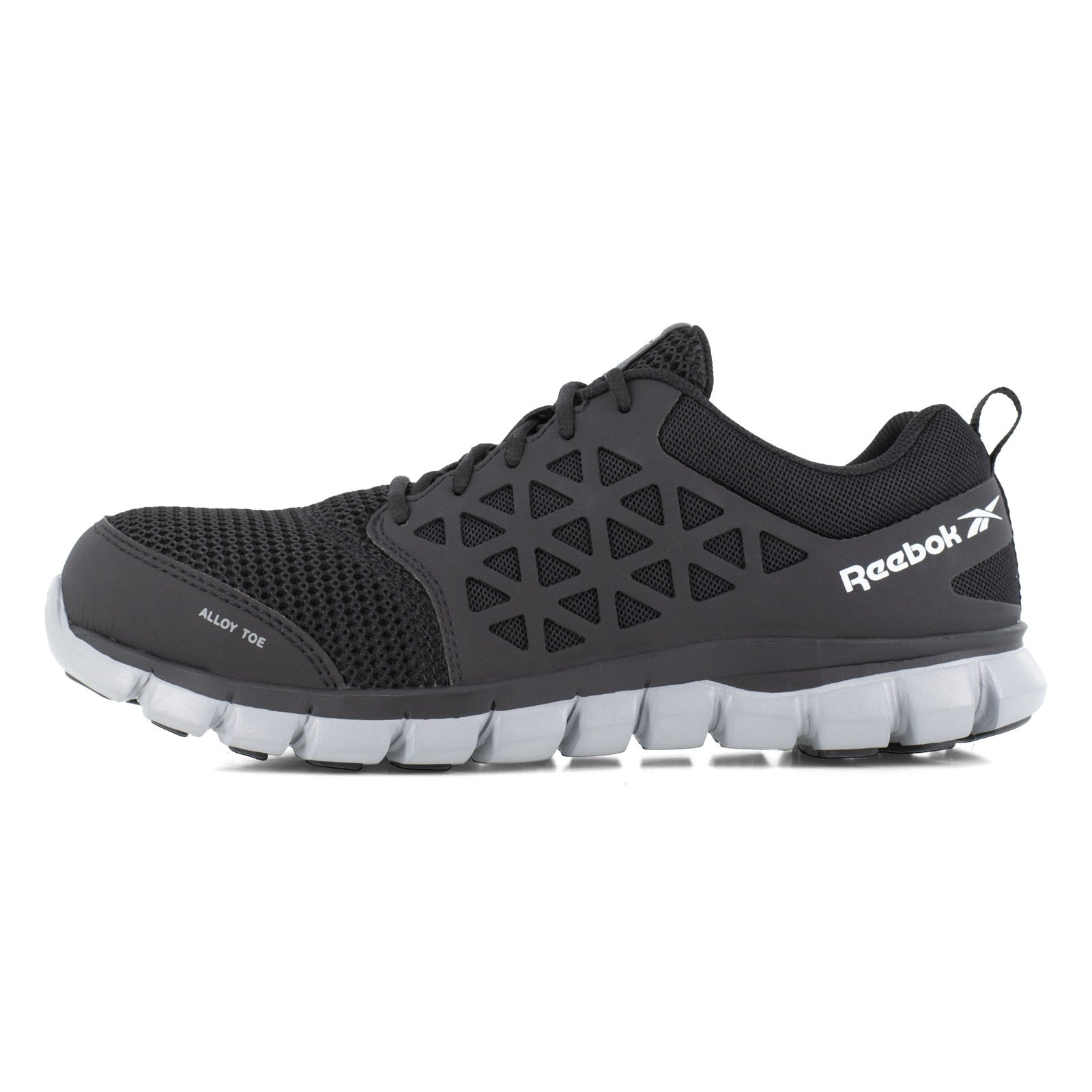 Reebok Work Men's Sublite Cushion Alloy Toe Comfort Athletic Work Shoe - Black - view 09