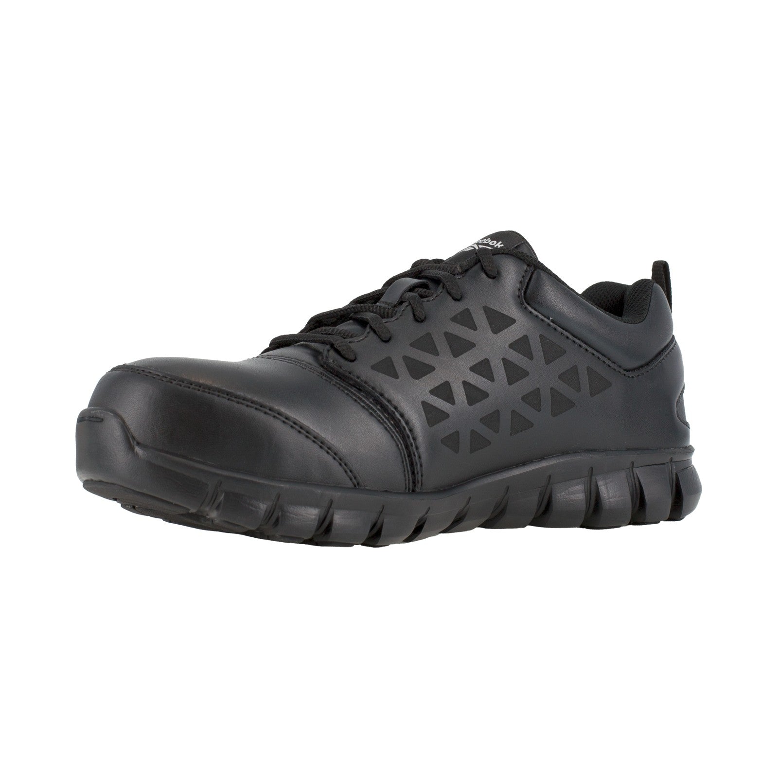 Reebok Work Men's Sublite Cushion Alloy Toe Comfort Athletic Work Shoe - Black - view 03