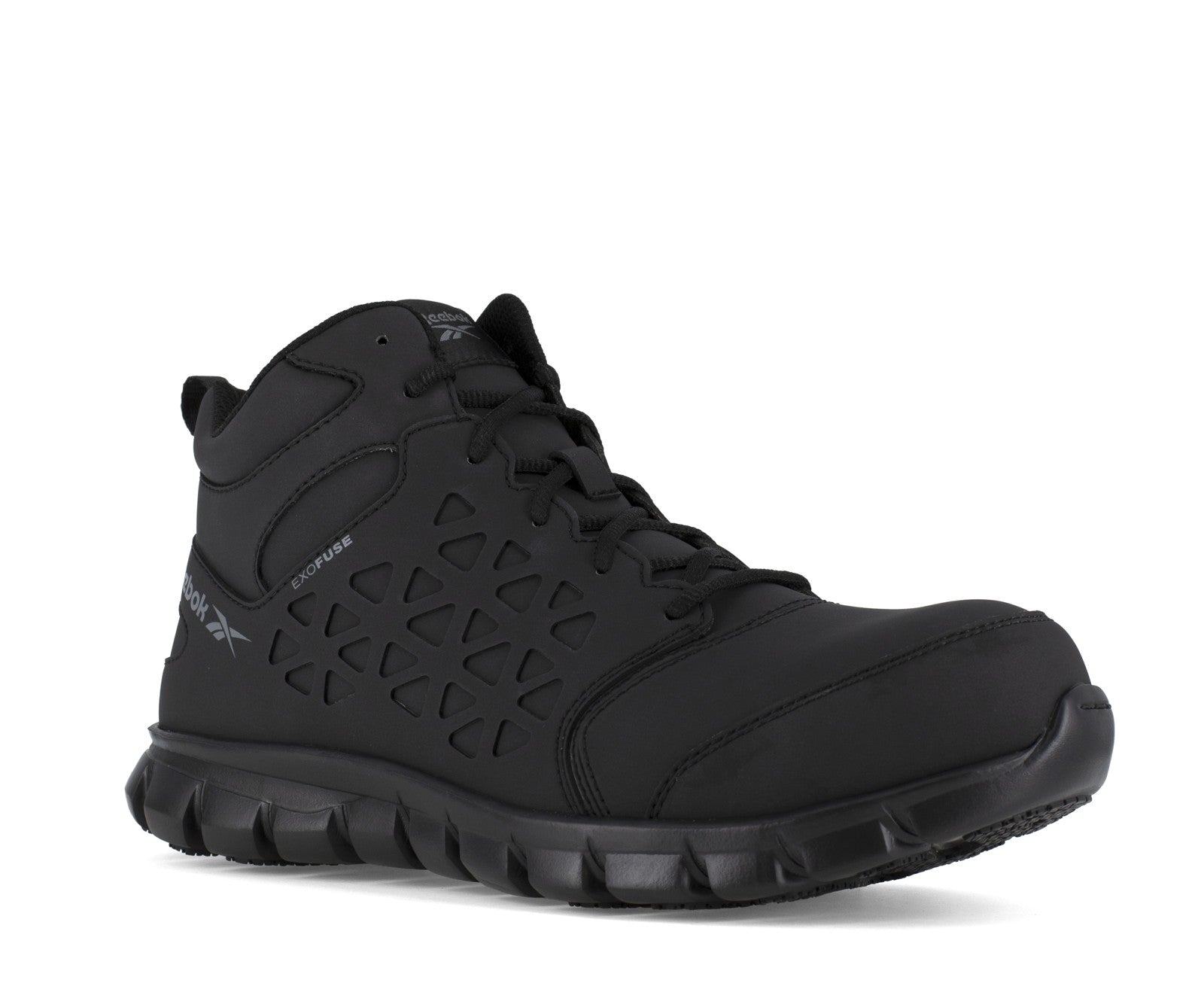 Reebok Men's RB4059 Black Sublite Cushion Work Composite Toe Athletic - Black - view 02