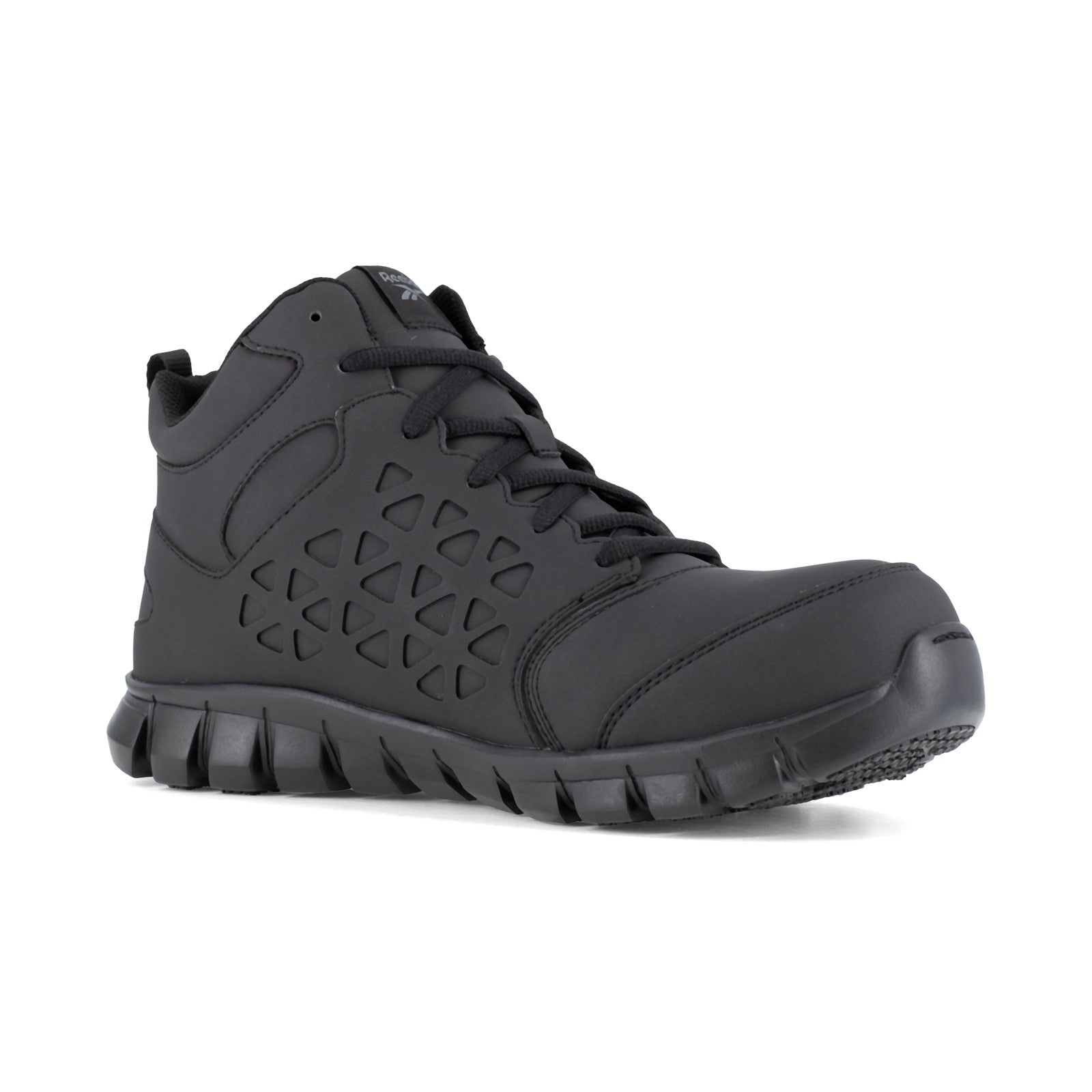 Reebok Men's RB4059 Black Sublite Cushion Work Composite Toe Athletic - Black - view 07