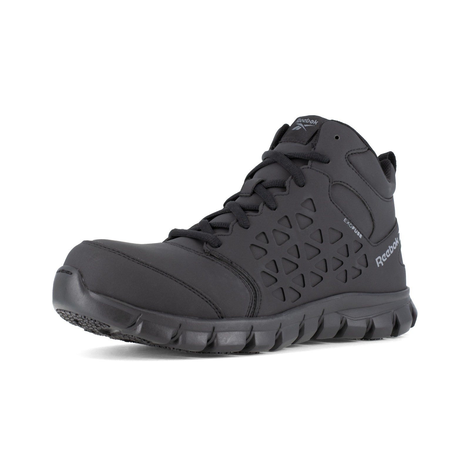 Reebok Men's RB4059 Black Sublite Cushion Work Composite Toe Athletic - Black - view 08