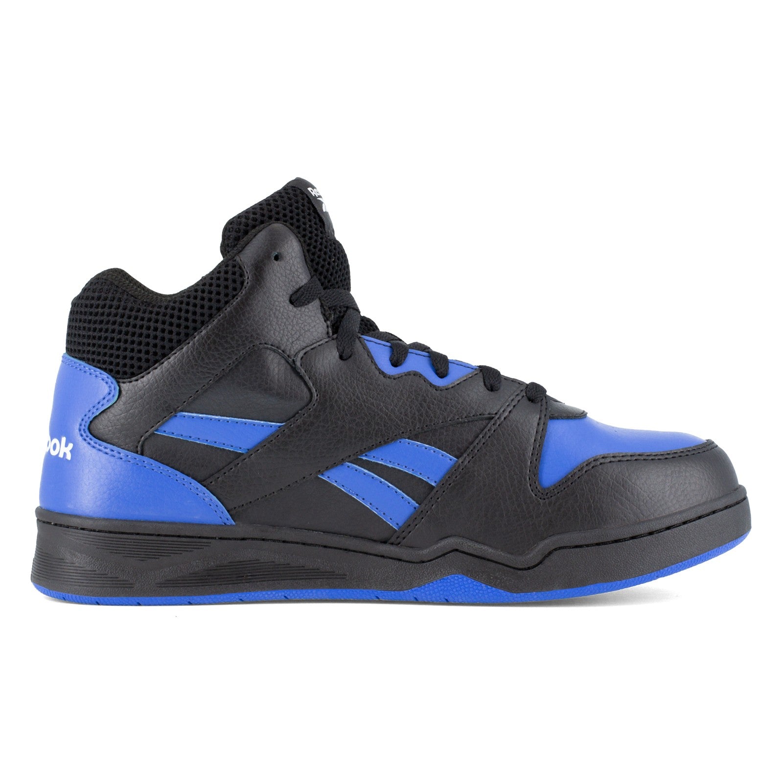 Reebok Men's RB4166 Black and Blue BB4500 Work Composite Toe Mid-Cut - Black/Blue - view 06