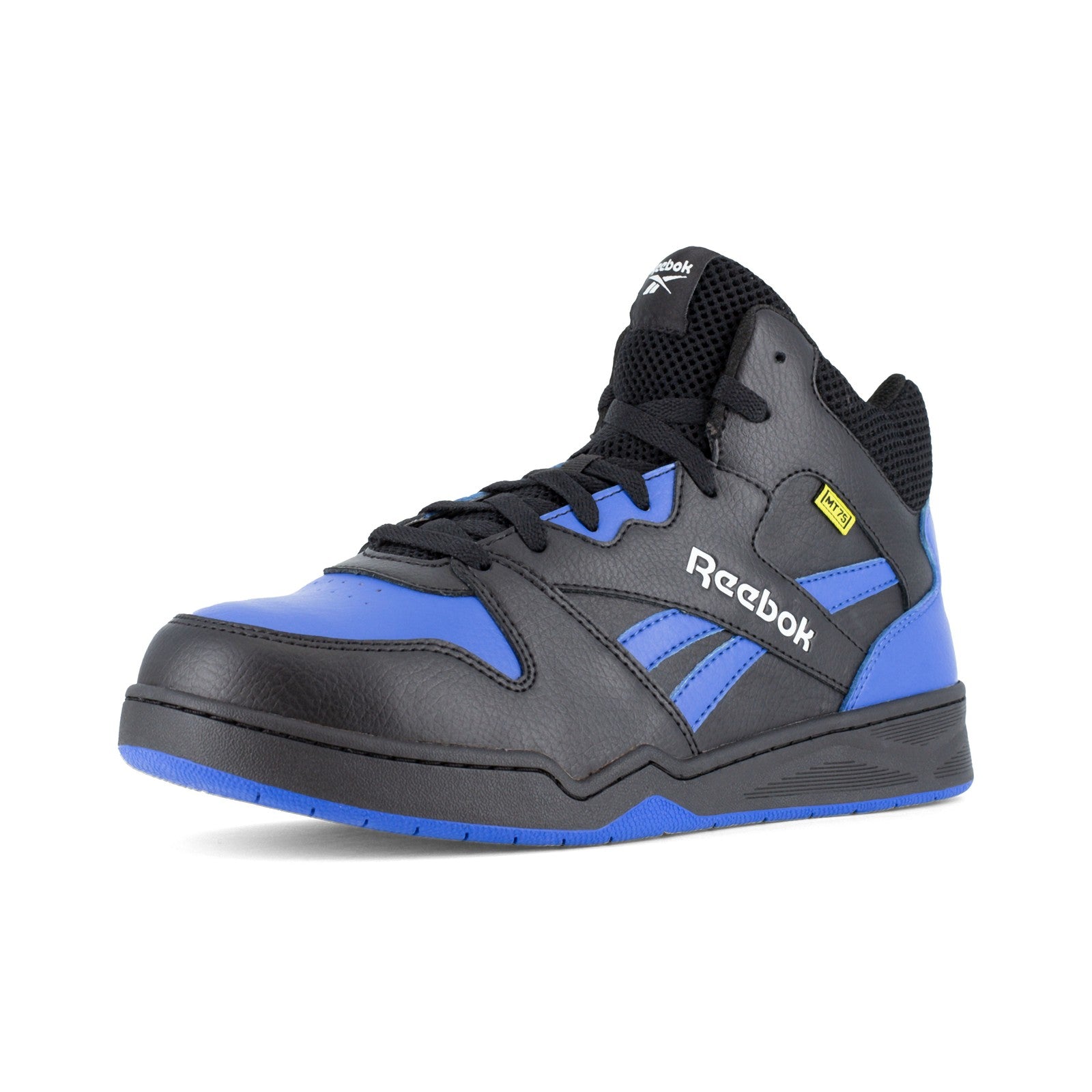 Reebok Men's RB4166 Black and Blue BB4500 Work Composite Toe Mid-Cut - Black/Blue - view 08