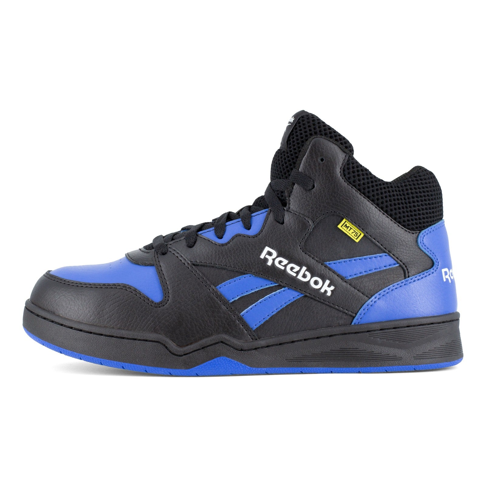 Reebok Men's RB4166 Black and Blue BB4500 Work Composite Toe Mid-Cut - Black/Blue - view 09