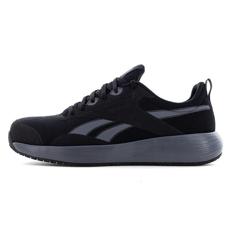 Reebok Men's RB5102 Black and Gray Lite Plus 4 Work Composite Toe Athletic - Black - view 09