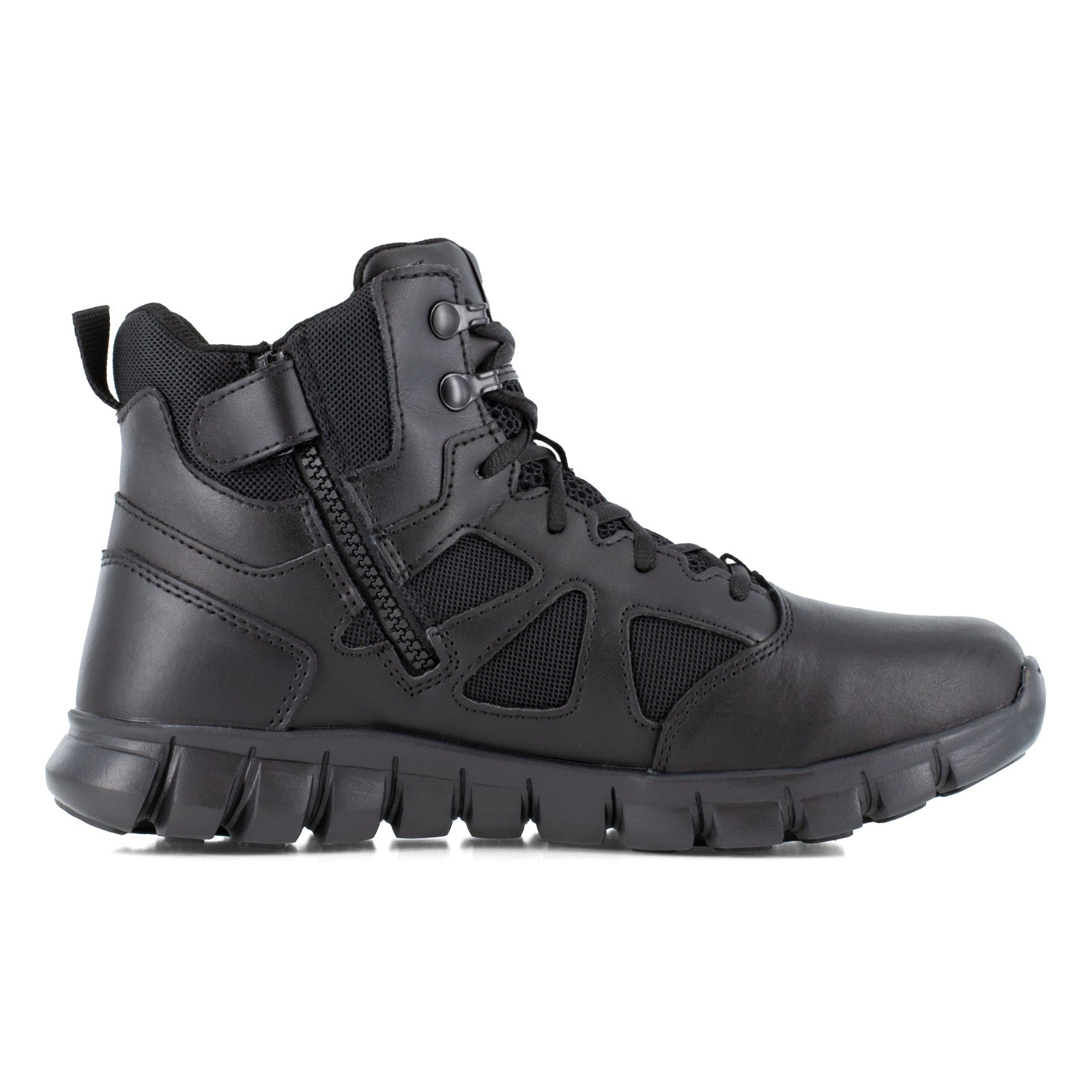 Reebok Men's RB8605 Black Sublite Cushion Tactical Soft Toe 6" Boot - Black - view 06