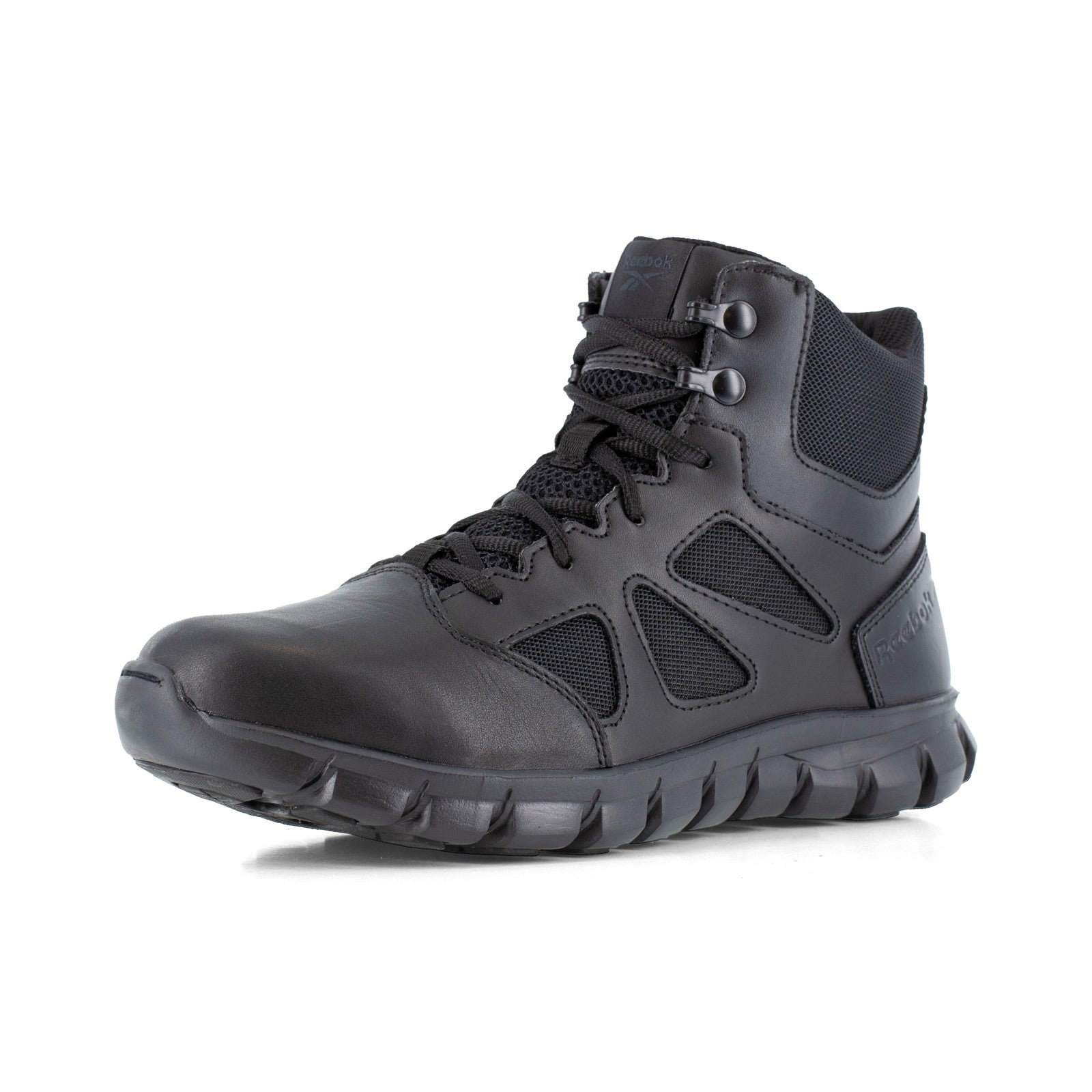 Reebok Men's RB8605 Black Sublite Cushion Tactical Soft Toe 6" Boot - Black - view 08