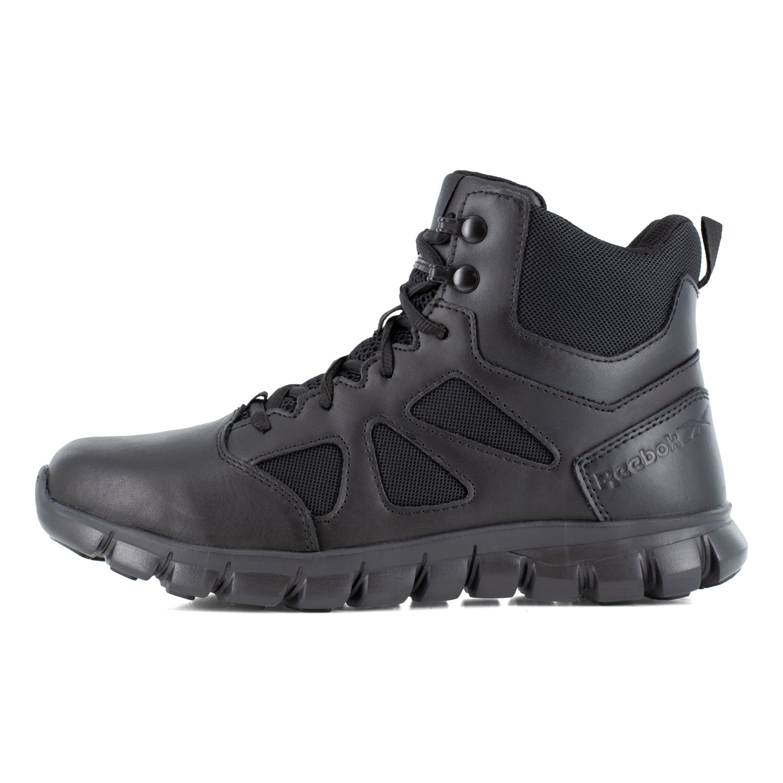 Reebok Men's RB8605 Black Sublite Cushion Tactical Soft Toe 6" Boot - Black - view 09