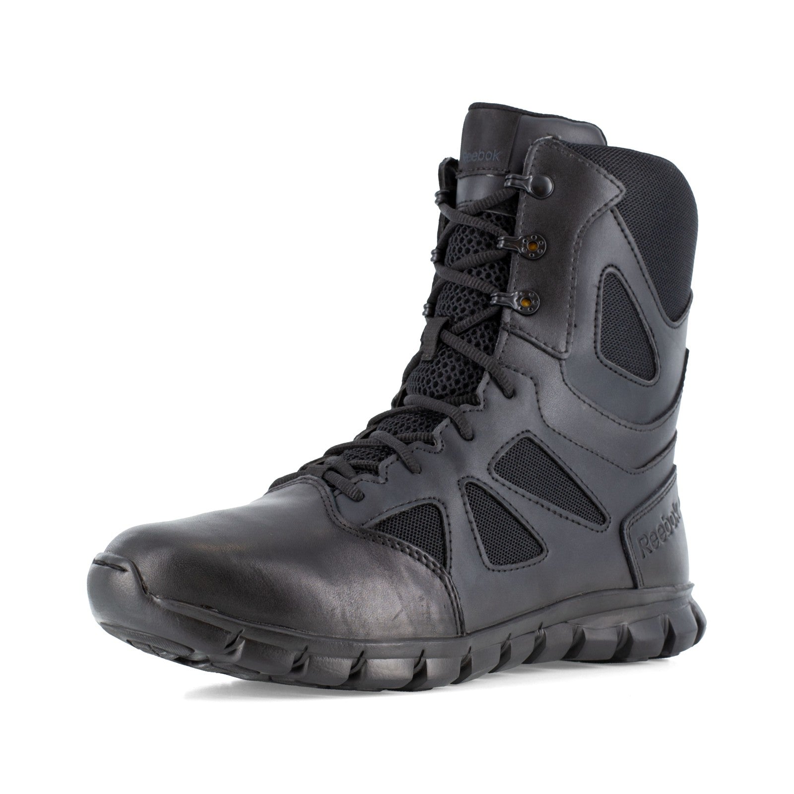 Reebok Men's RB8805 Black Sublite Cushion Tactical Soft Toe 8" Boot - Black - view 07