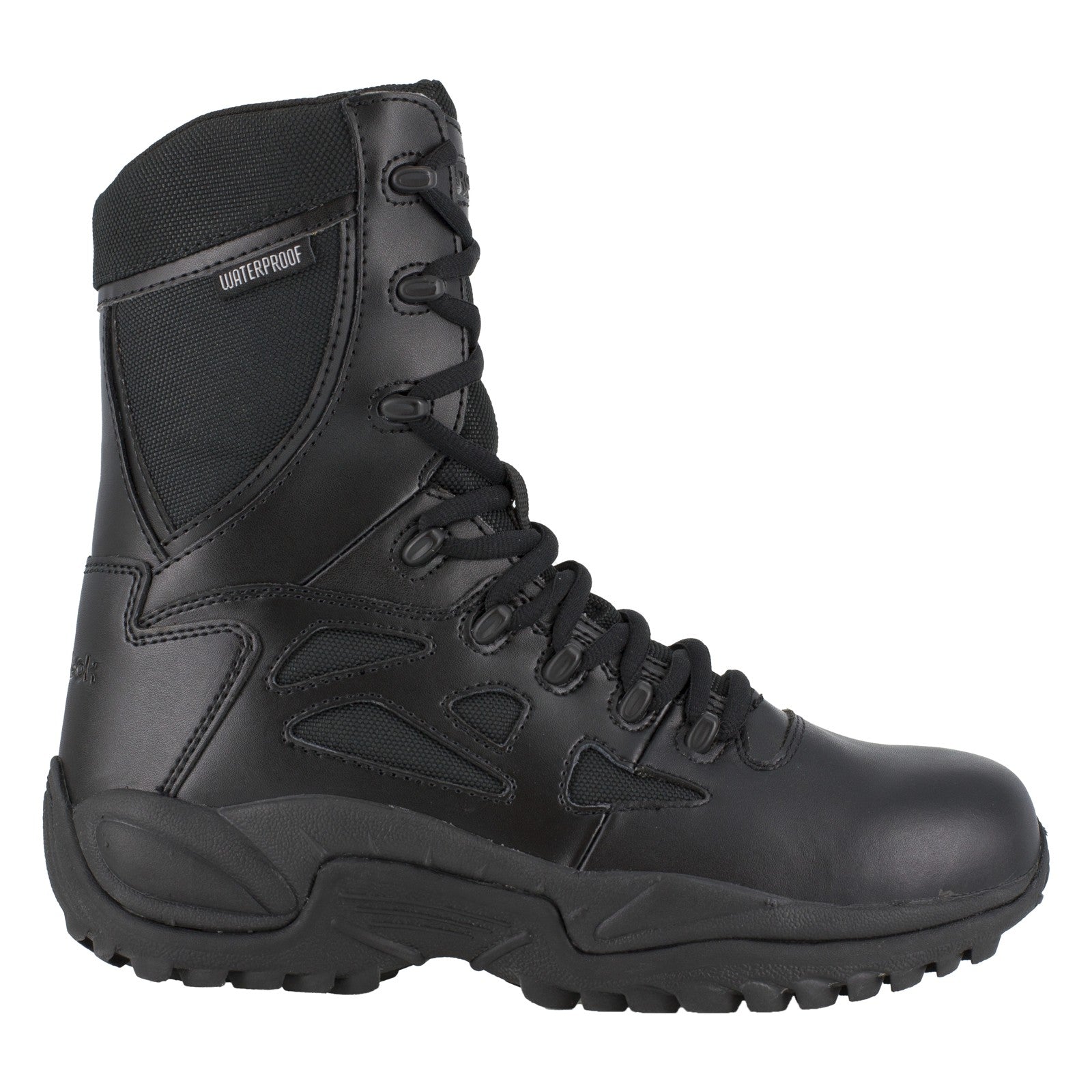 Reebok Men's RB8877 Black Rapid Response RB Soft Toe 8" Boot - Black - view 01