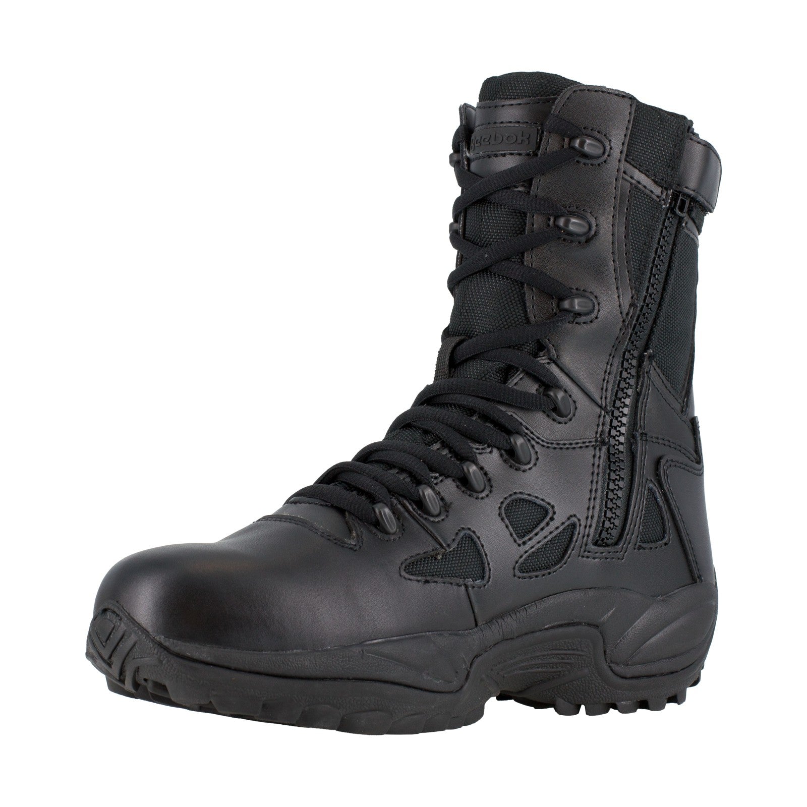 Reebok Men's RB8877 Black Rapid Response RB Soft Toe 8" Boot - Black - view 03