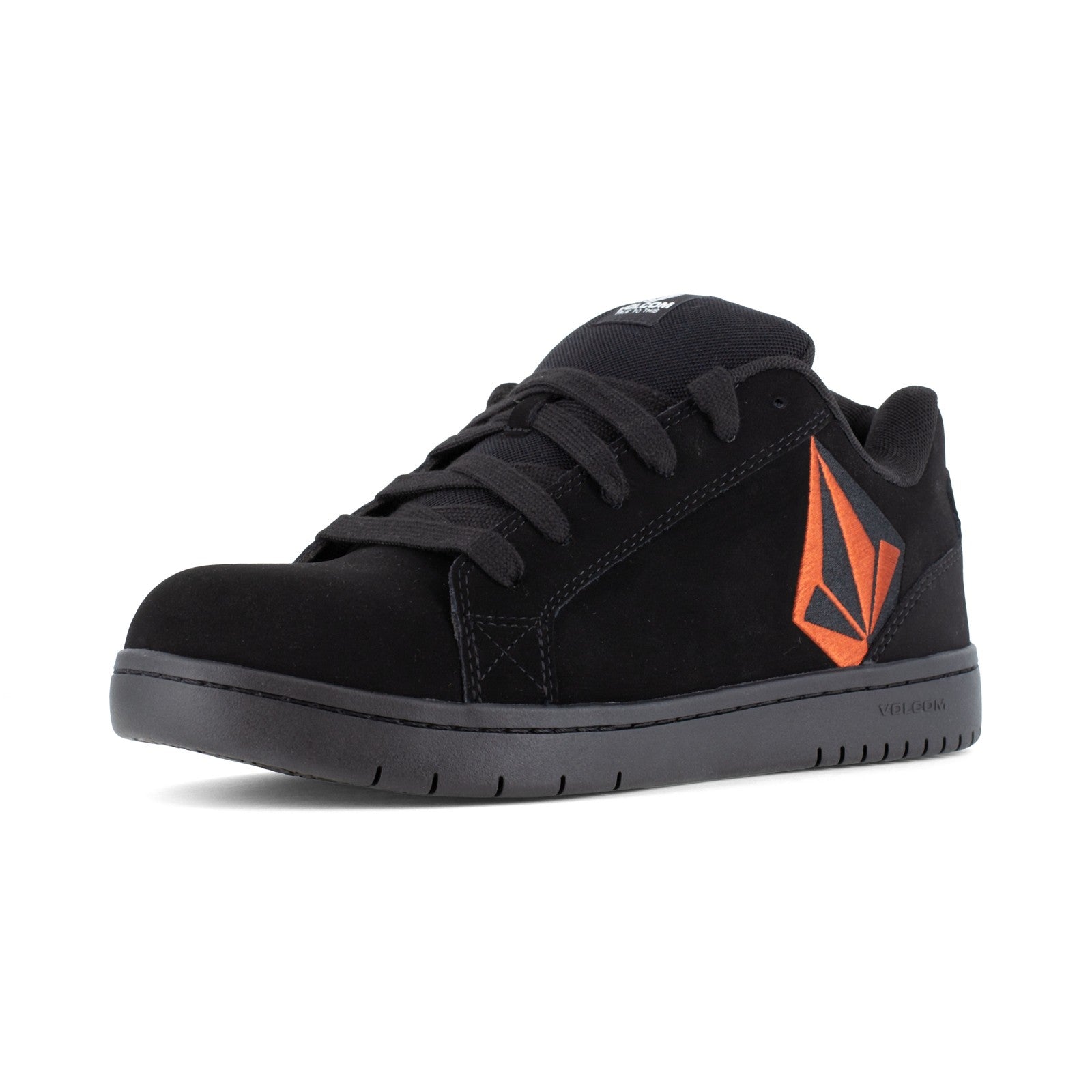 Volcom Men's VM30471 Black and Red Stone Composite Toe Lifestyle - Black And Red - view 08
