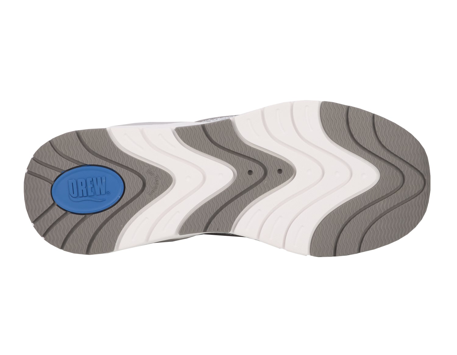 Drew Explore Ii - Grey/White Mesh Combo - Top View