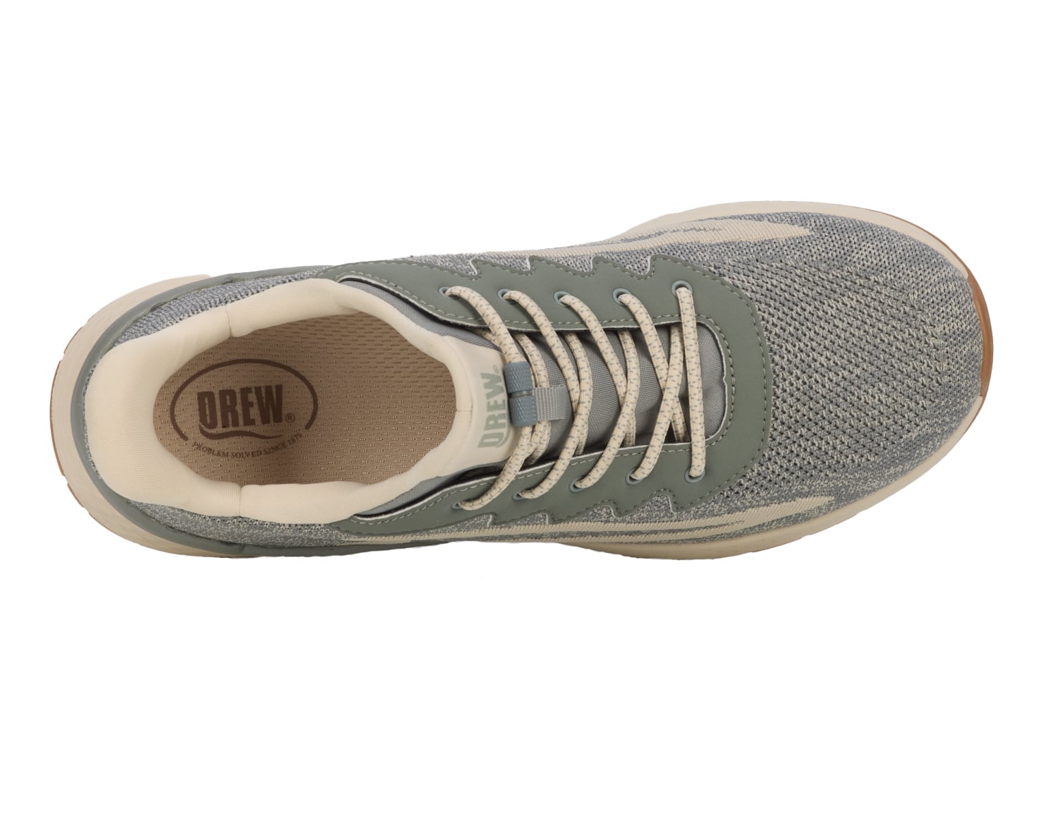 Drew Explore Ii - Sage Mesh Combo - Sole View