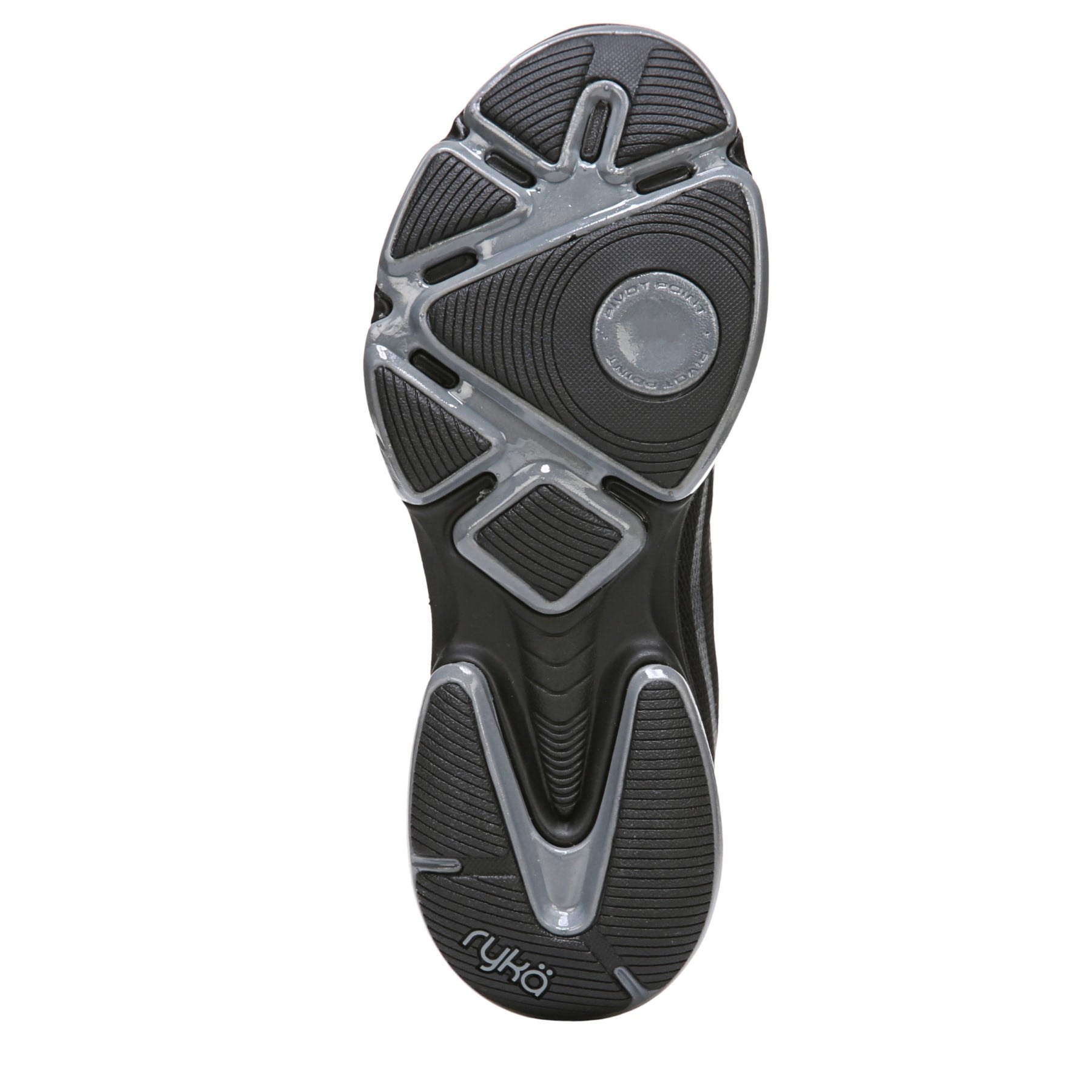 Ryka Devotion Xt Women's Athletic Training Sneaker - Black / Meteorite / White - Bottom
