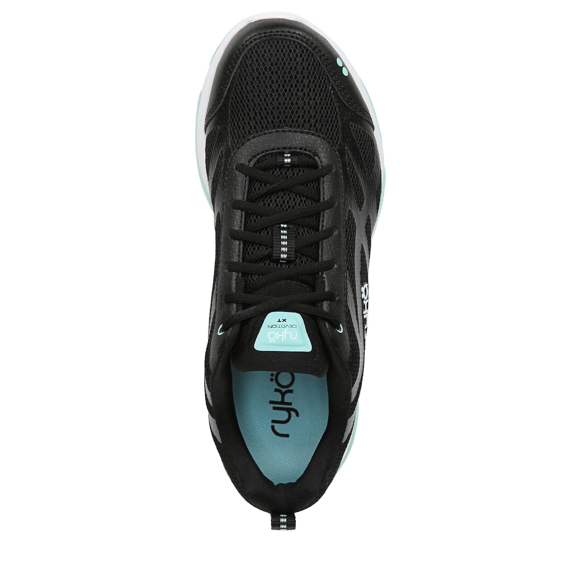 Ryka Devotion Xt Women's Athletic Training Sneaker - Black / Mint - Top