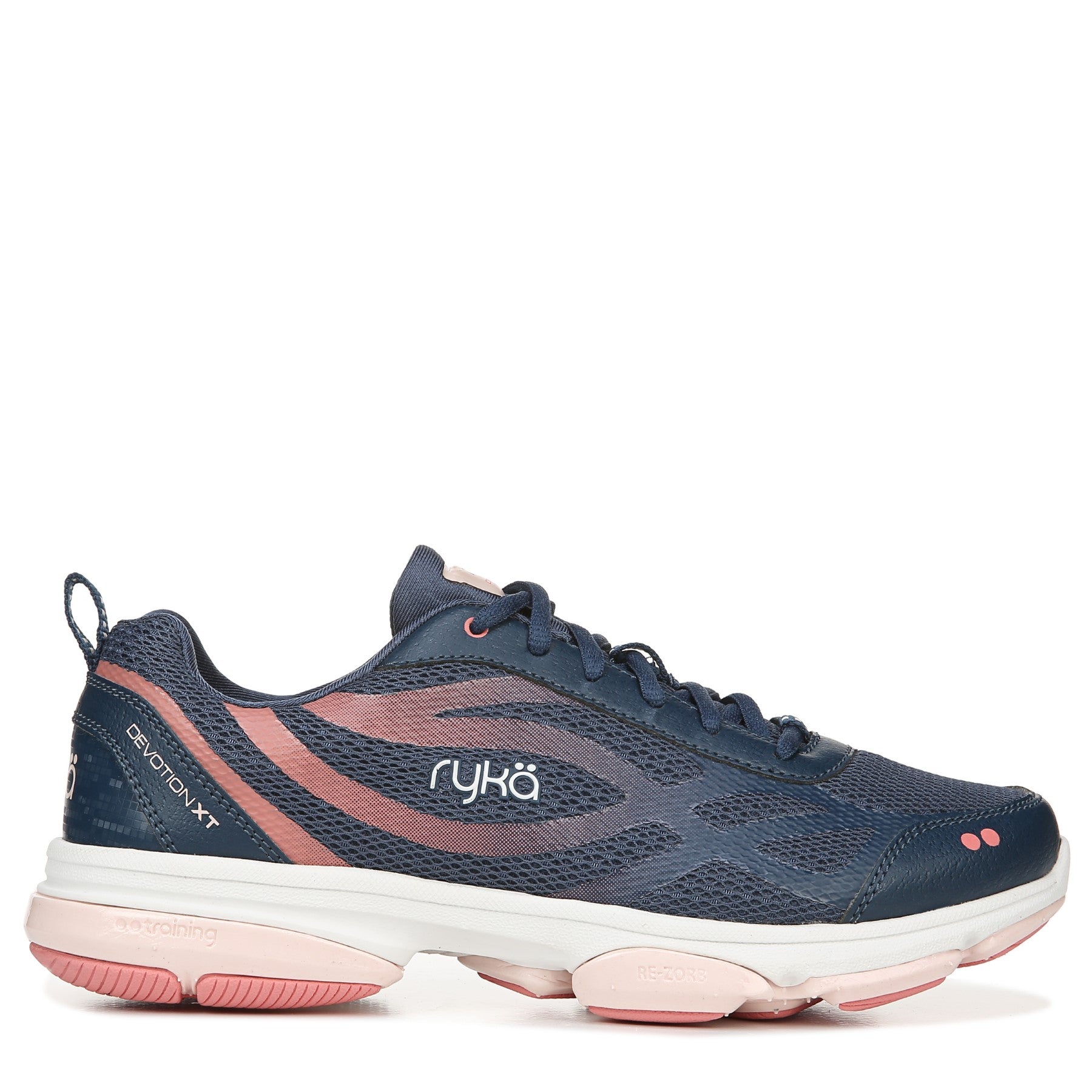 Ryka Devotion Xt Women's Athletic Training Sneaker - Fresh Navy - Right side