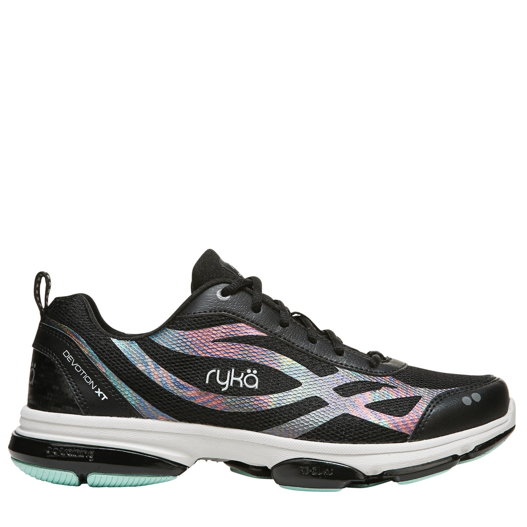 Ryka Devotion Xt Women's Athletic Training Sneaker - Black - Right side