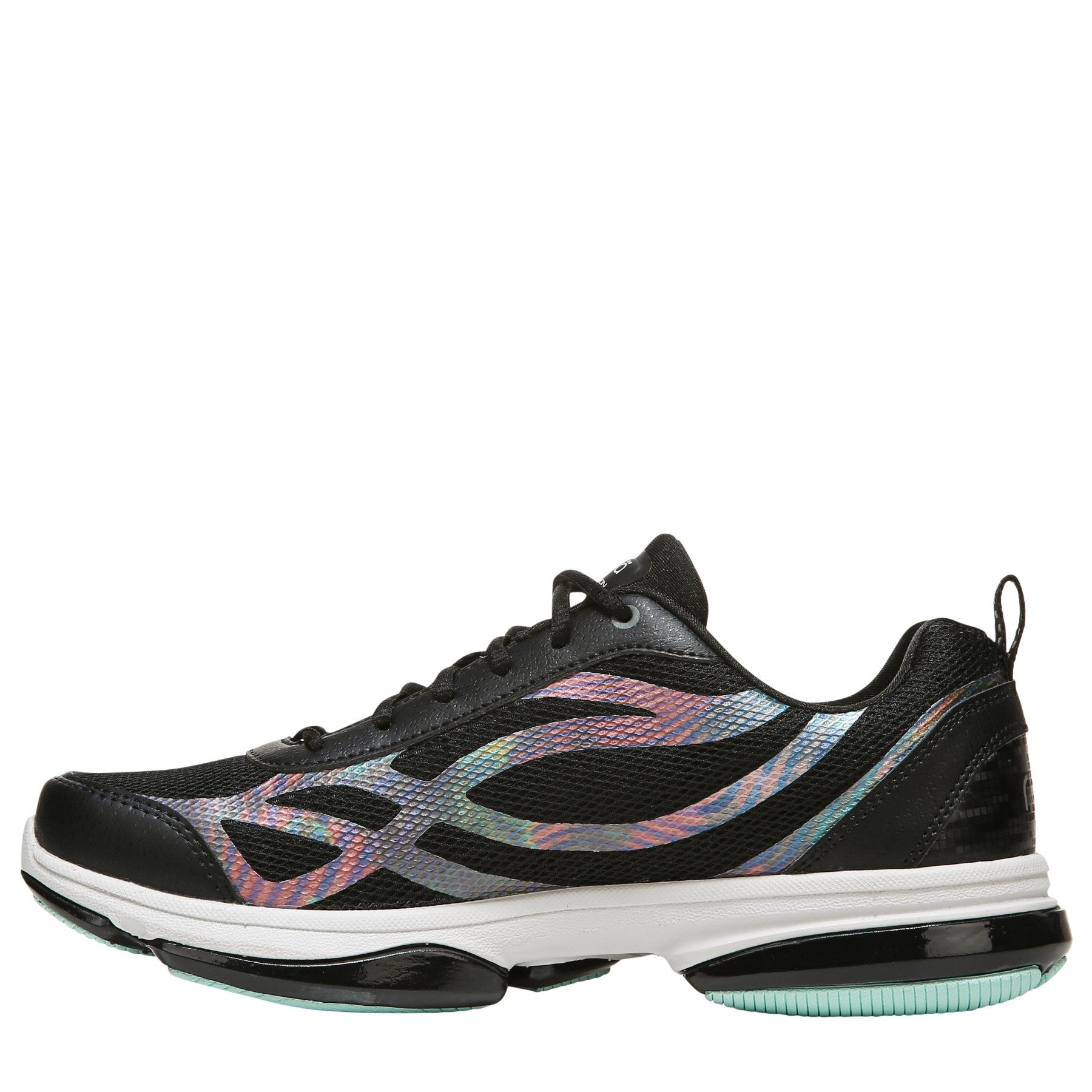 Ryka Devotion Xt Women's Athletic Training Sneaker - Black - Left Side