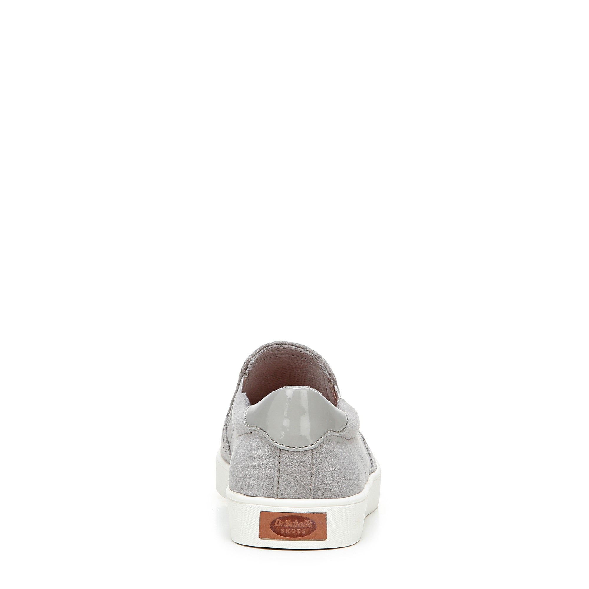 Dr. Scholl's Madison Women's Comfort Slip-on Sneaker - Grey Fabric - Back