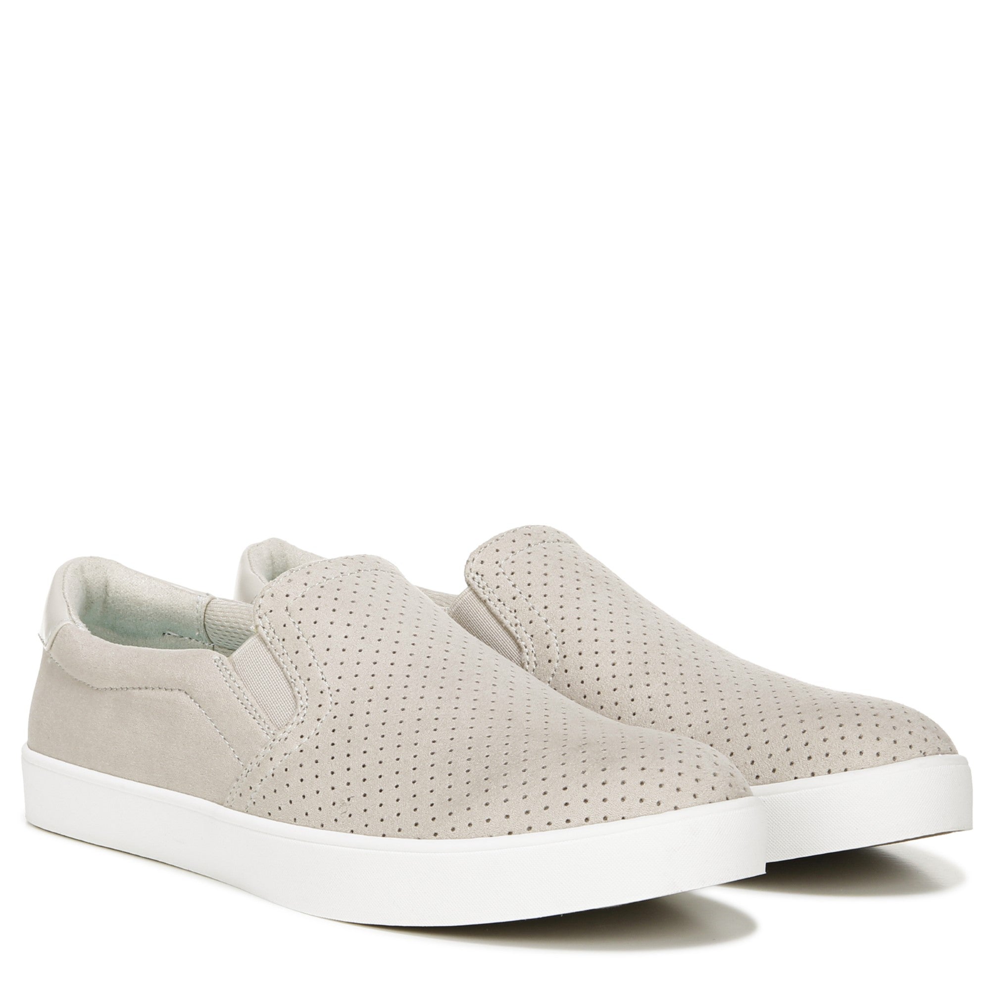 Dr. Scholl's Madison Women's Comfort Slip-on Sneaker - Greige Fabric - Pair