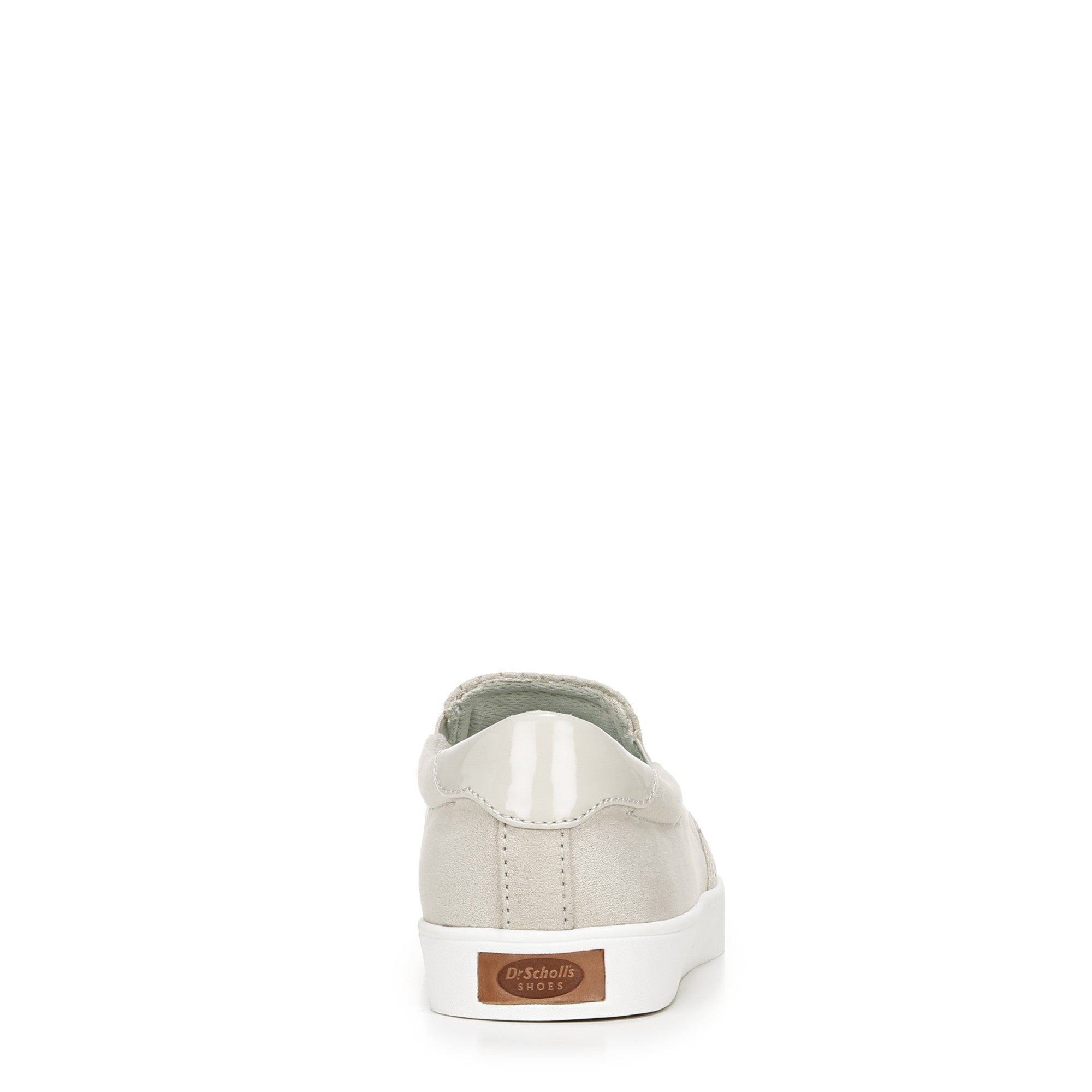 Dr. Scholl's Madison Women's Comfort Slip-on Sneaker - Greige Fabric - Back