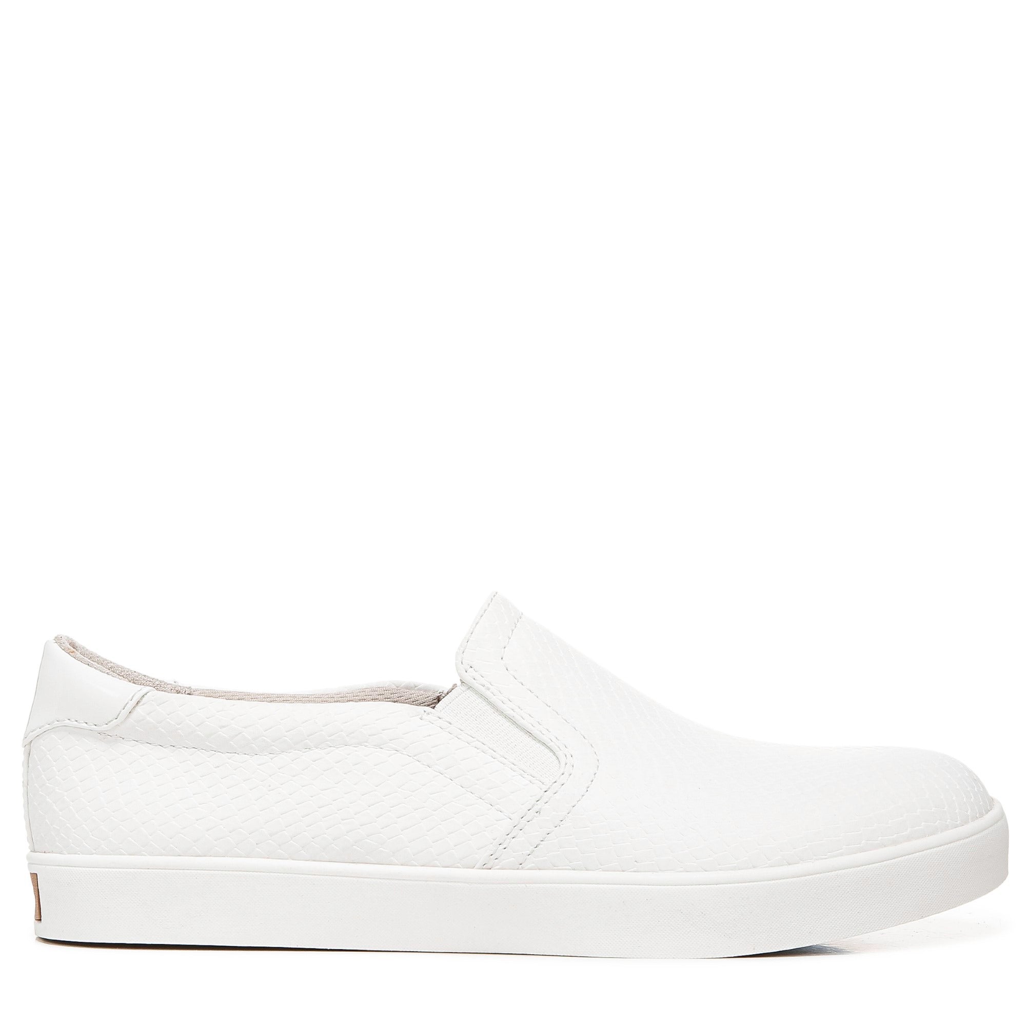 Dr. Scholl's Madison Women's Comfort Slip-on Sneaker - White Snake Synthetic - Right side