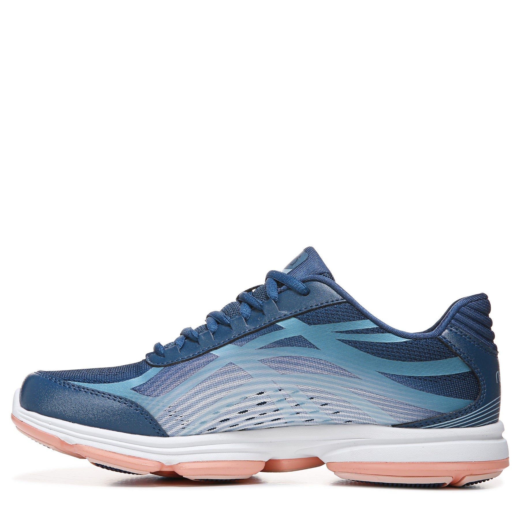 Ryka Devotion Plus 3 Women's Athletic Walking Sneaker - Fresh Navy - Left Side