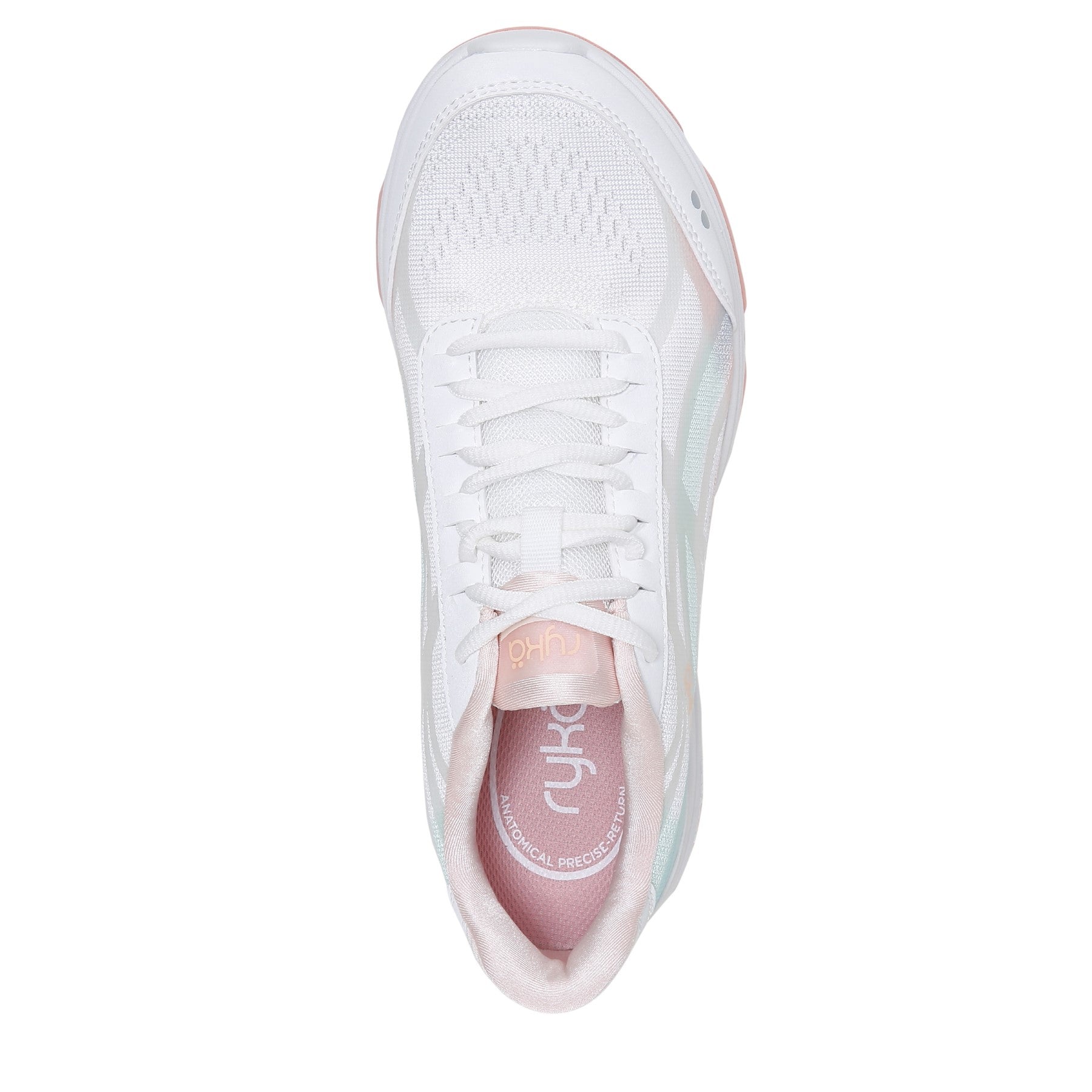 Ryka Devotion Plus 3 Women's Athletic Walking Sneaker - Brilliant White - Top