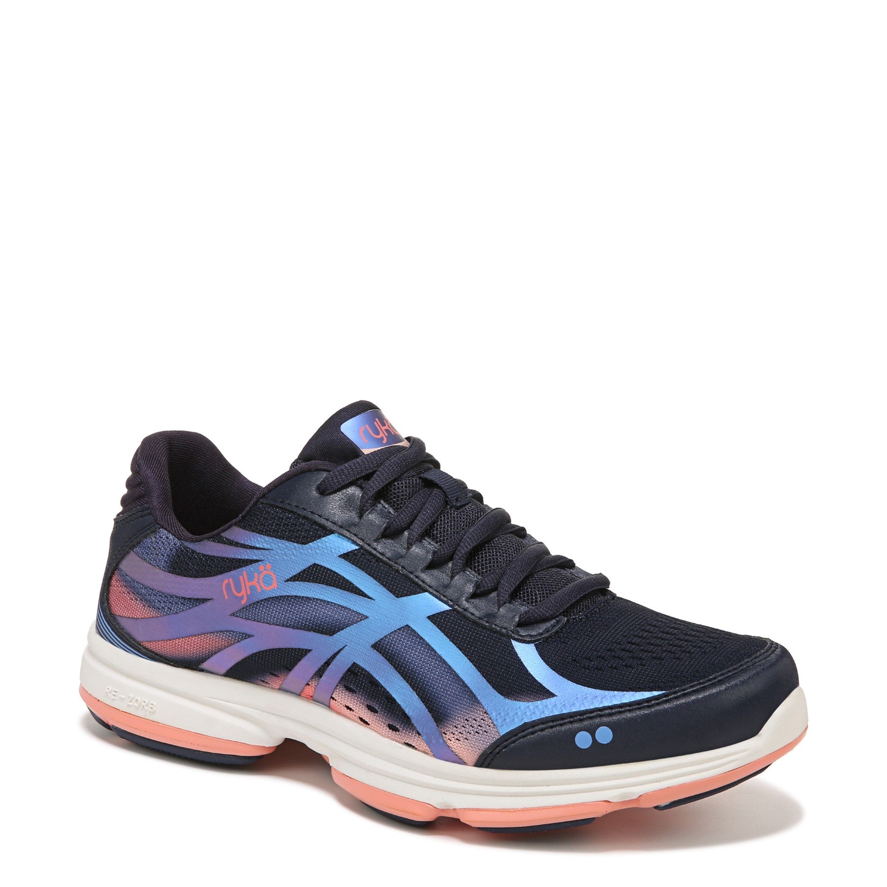 Ryka Devotion Plus 3 Women's Athletic Walking Sneaker - Navy Blazer - Angle main