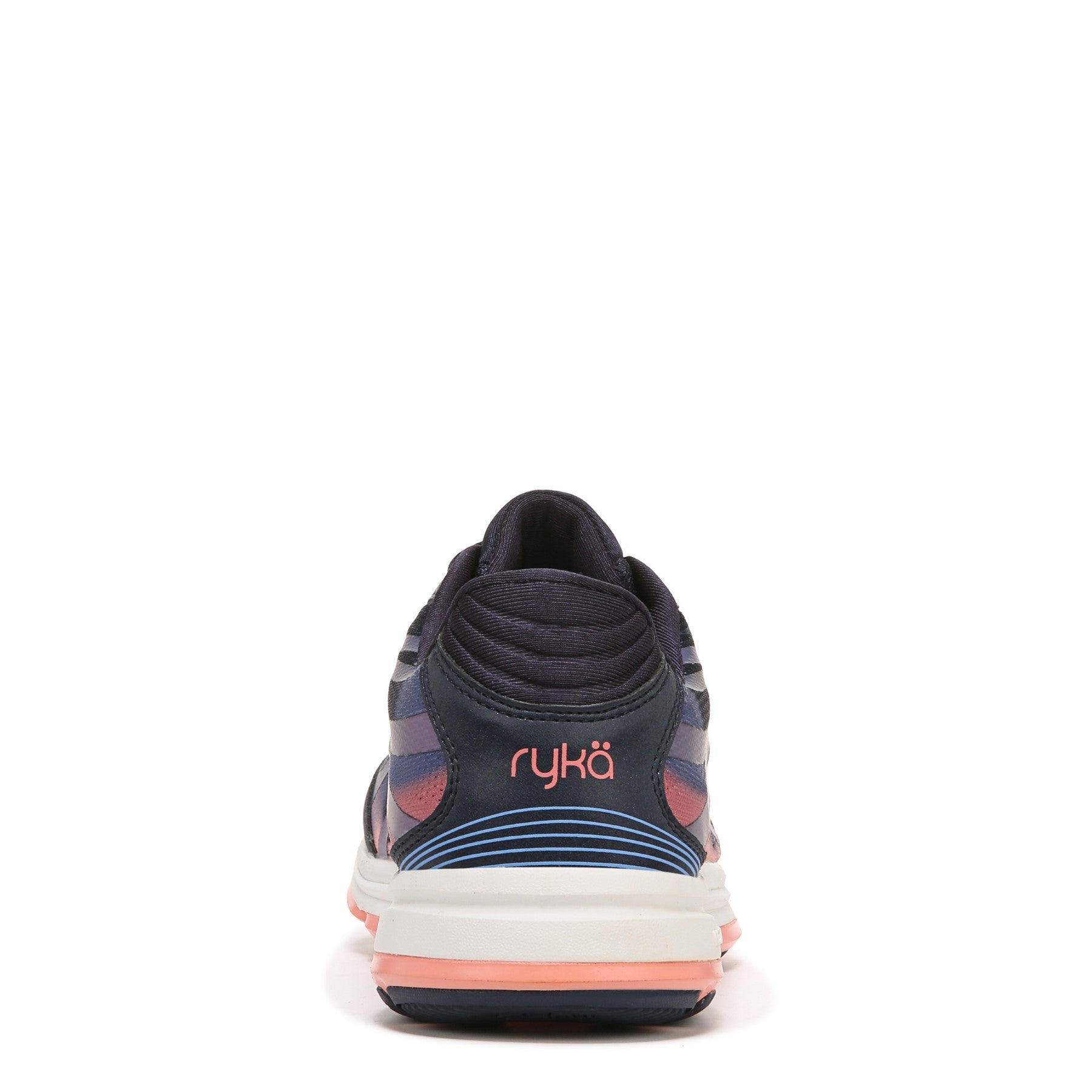 Ryka Devotion Plus 3 Women's Athletic Walking Sneaker - Navy Blazer - Back